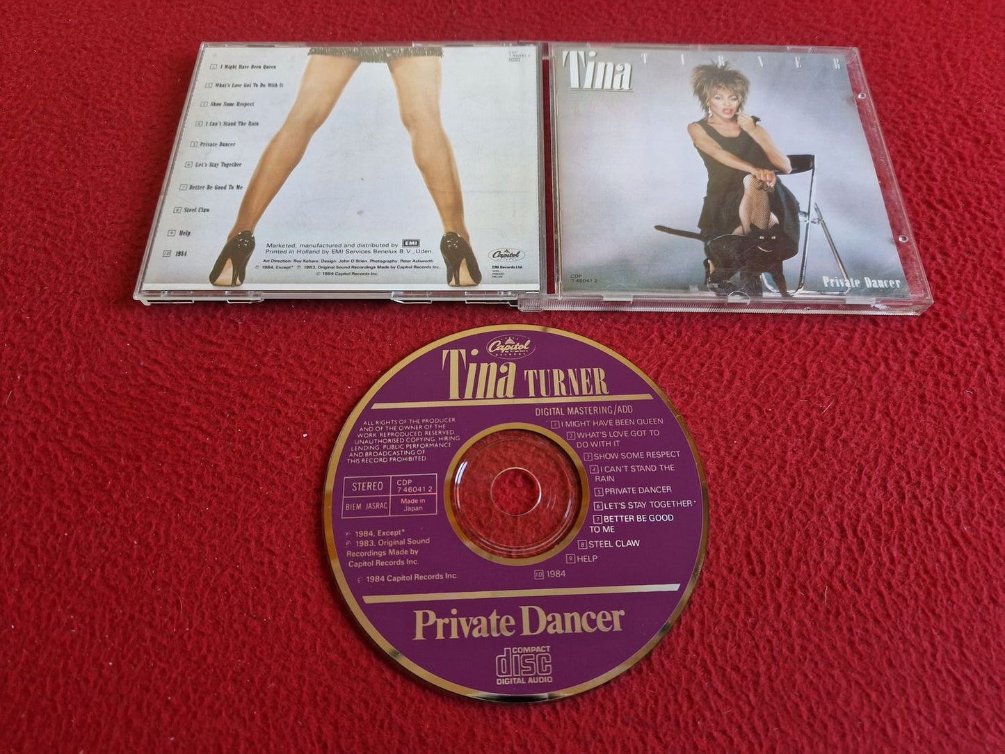 TINA TURNER PRIVATE DANCER CD