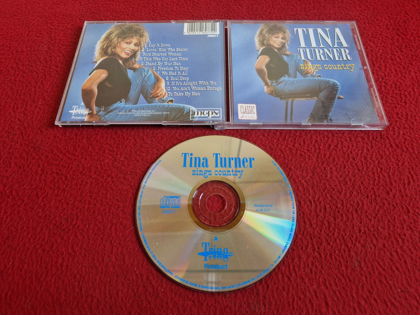 TINA TURNER SINGS COUNTRY CD