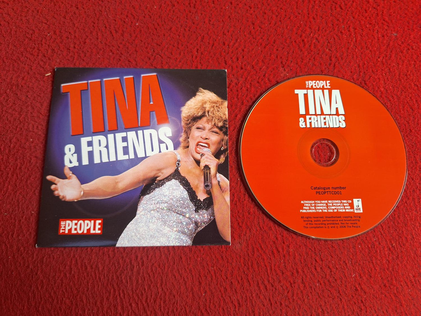 TINA TURNER mfl TINA & FRIENDS [ THE PEOPLE ] CD