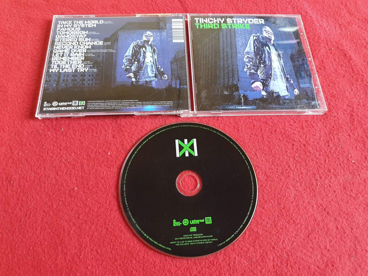 TINCHY STRYDER THIRD STRIKE till CD