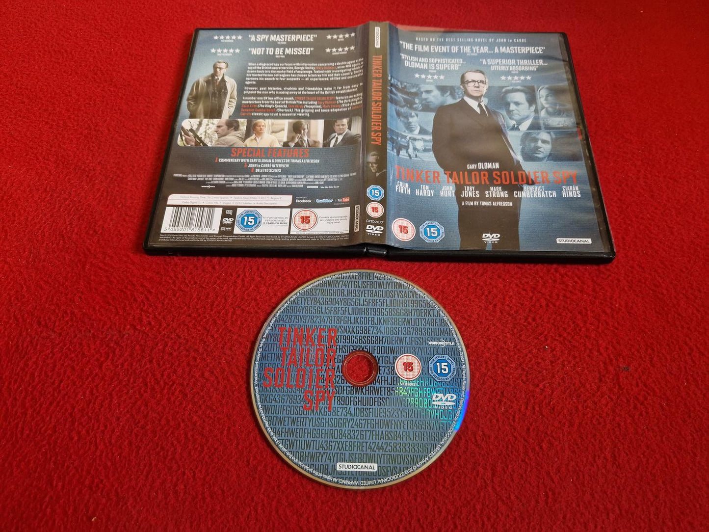 TINKER TAILOR SOLDIER SPY DVD
