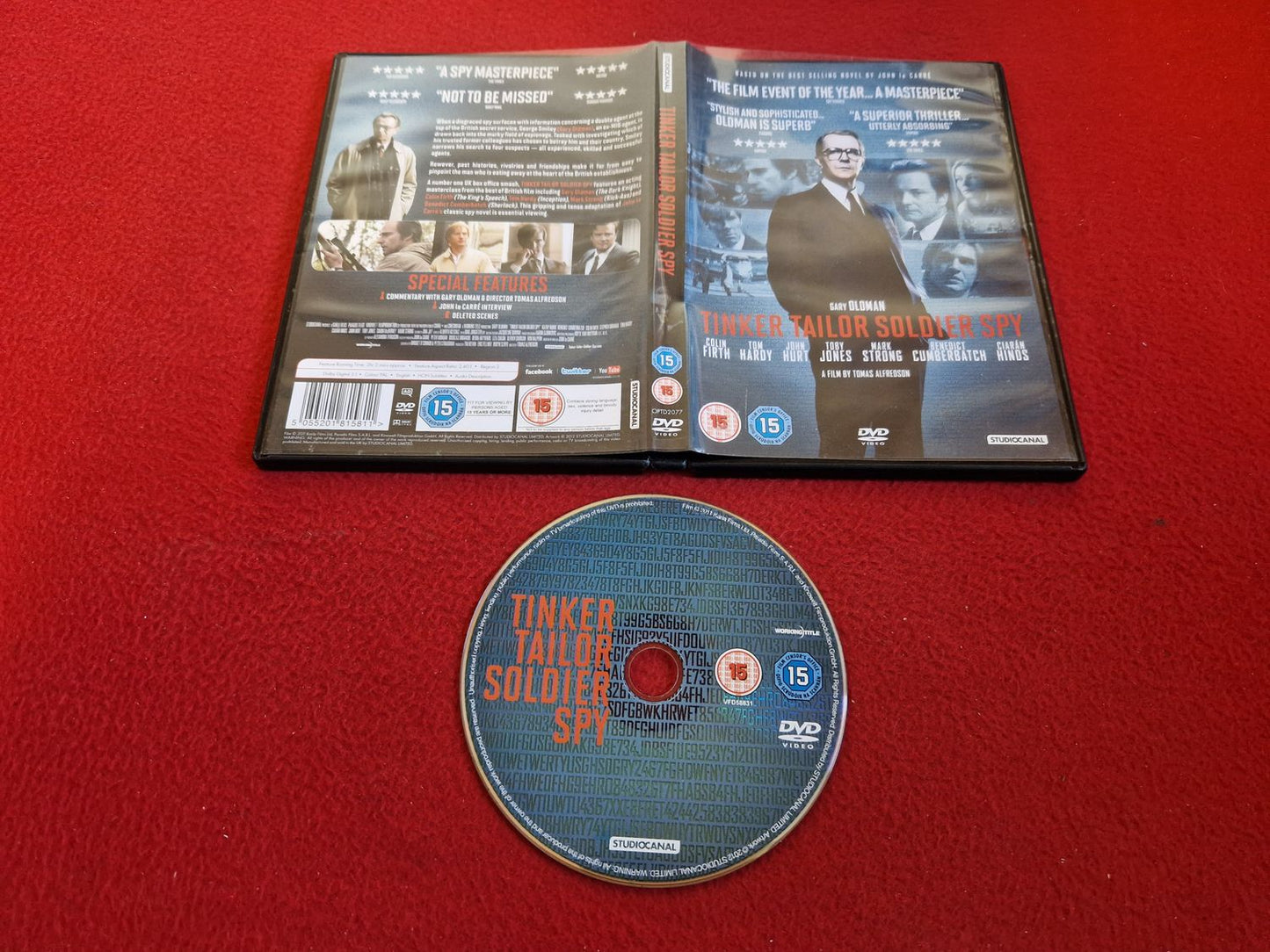 TINKER TAILOR SOLDIER SPY DVD