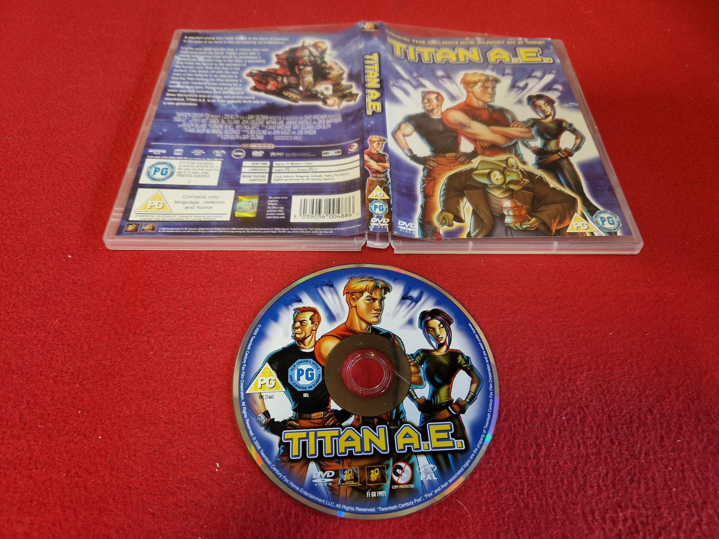 TITAN A.E. till DVD