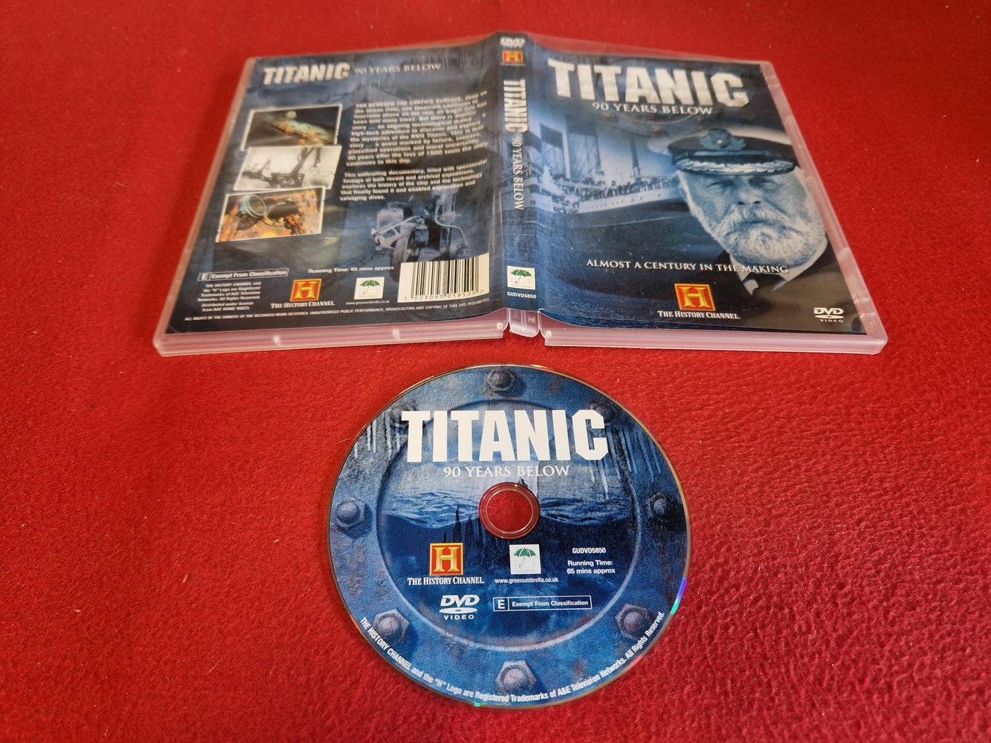 TITANIC 90 YEARS BELOW till DVD