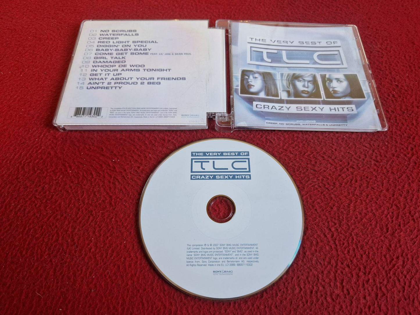 TLC CRAZY SEXY HITS THE VERY BEST OF CD