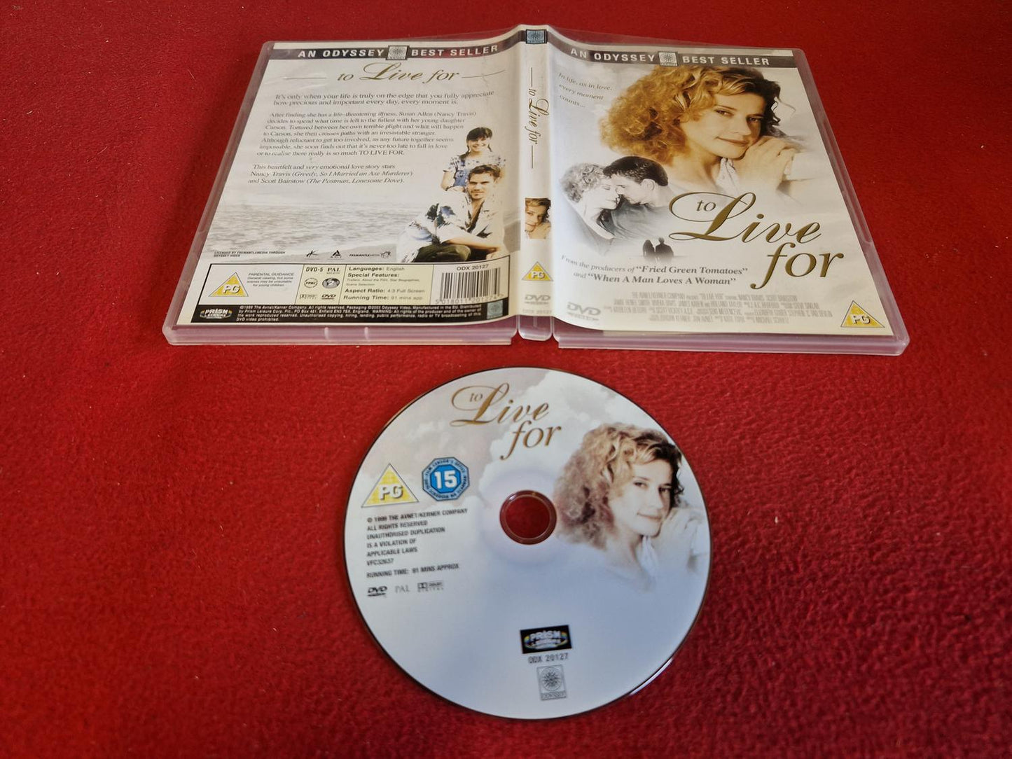 TO LIVE FOR till DVD