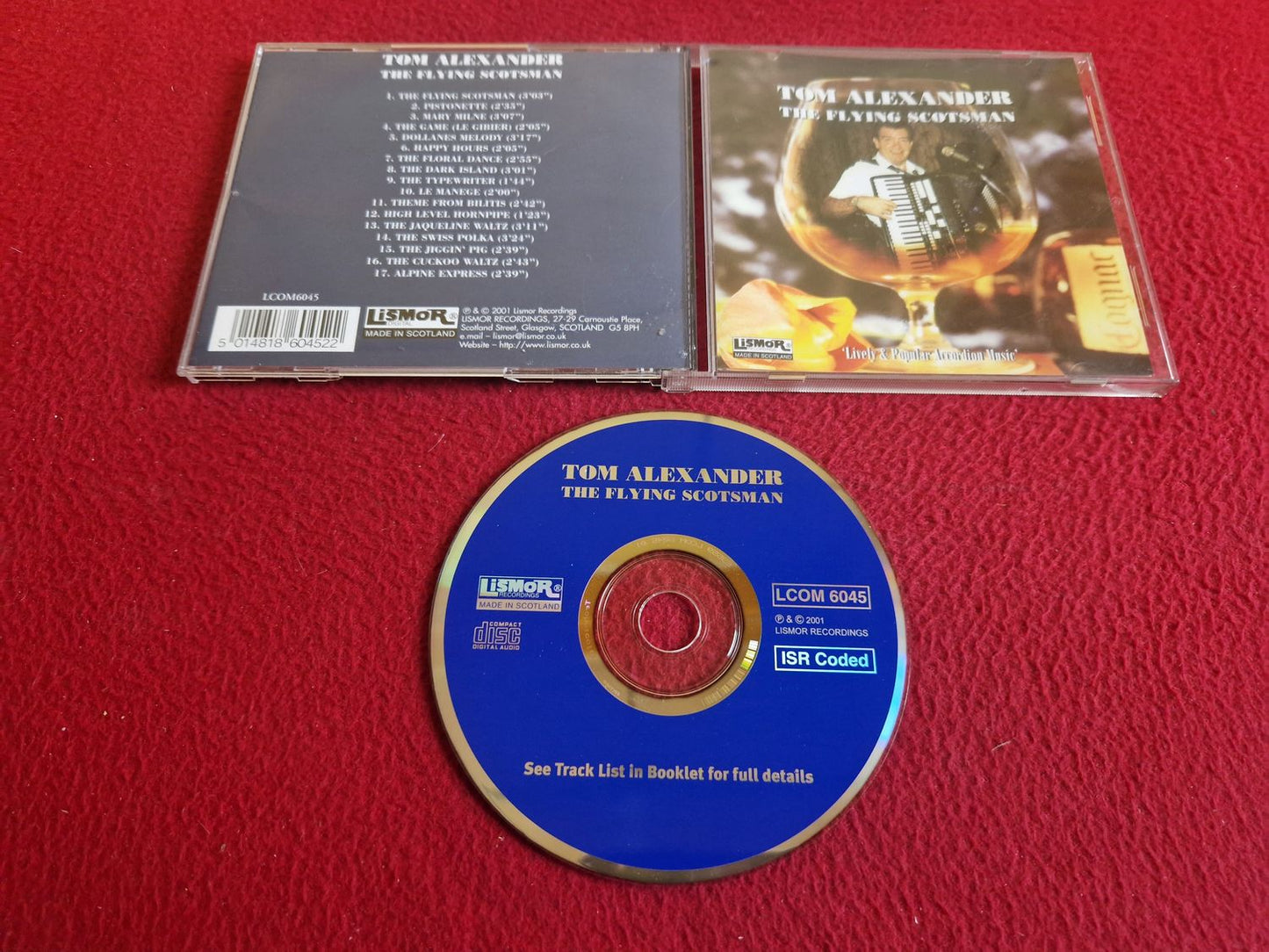 TOM ALEXANDER THE FLYING SCOTSMAN CD