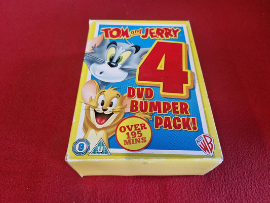 TOM AND JERRY 4 DVD BUMPER PACK BOX till DVD
