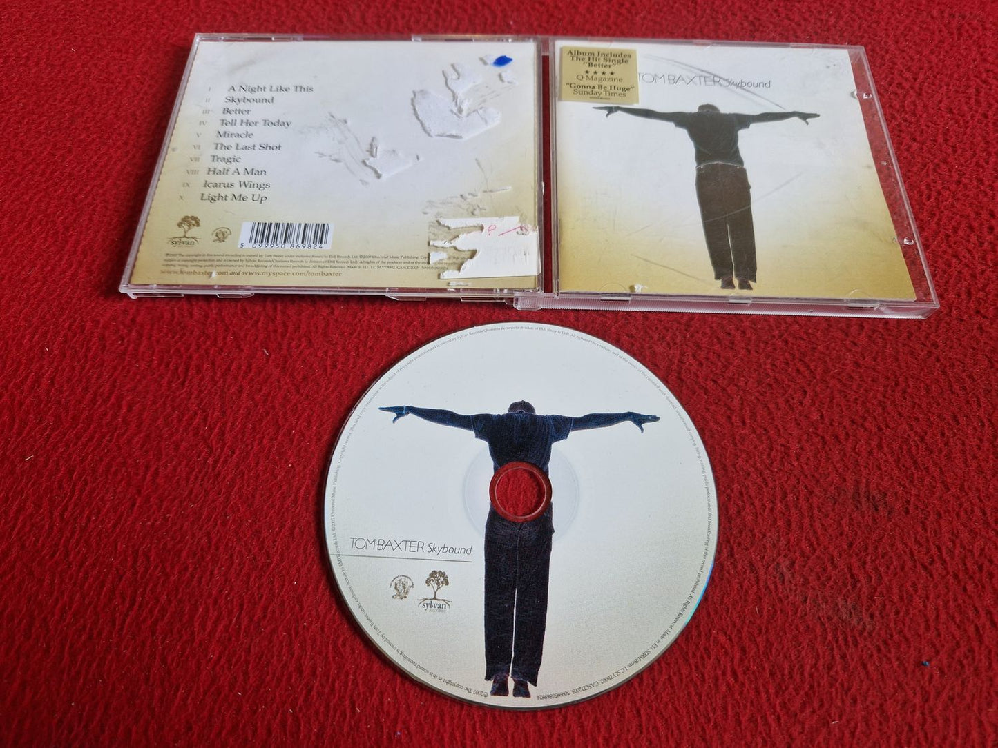 TOM BAXTER SKYBOUND CD