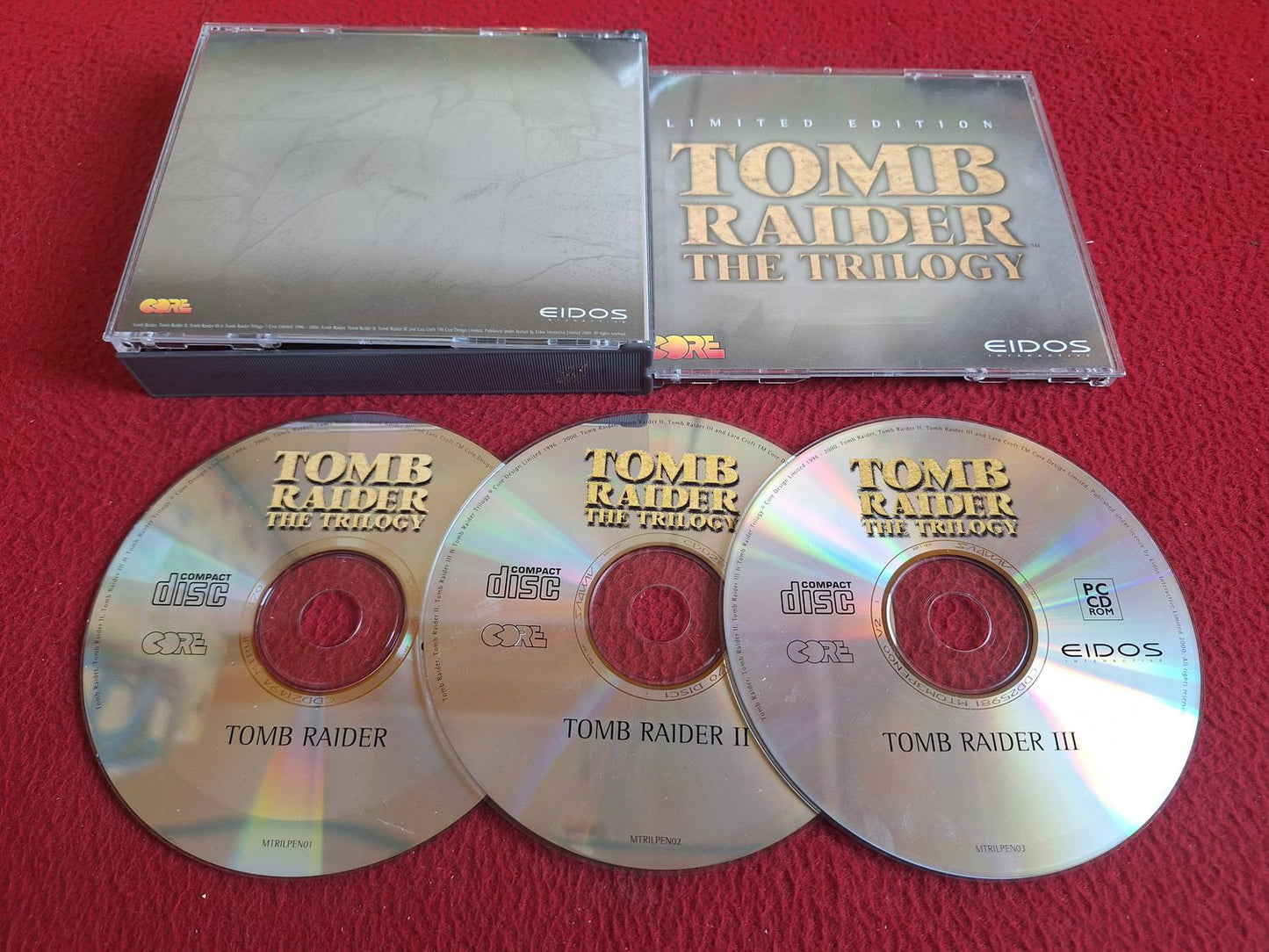 TOMB RAIDER THE TRILOGY LIMITED EDITON till PC