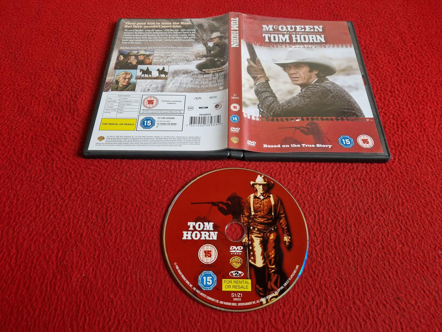 TOM HORN [ ENGELSK TEXT ] DVD