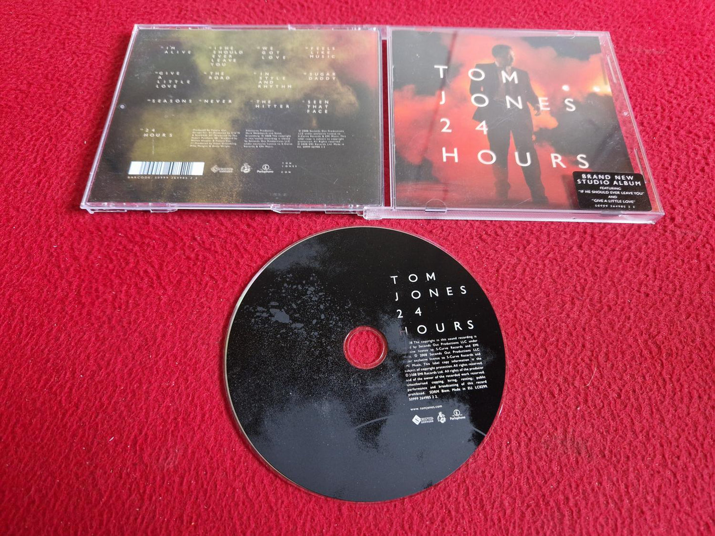 TOM JONES 24 HOURS CD