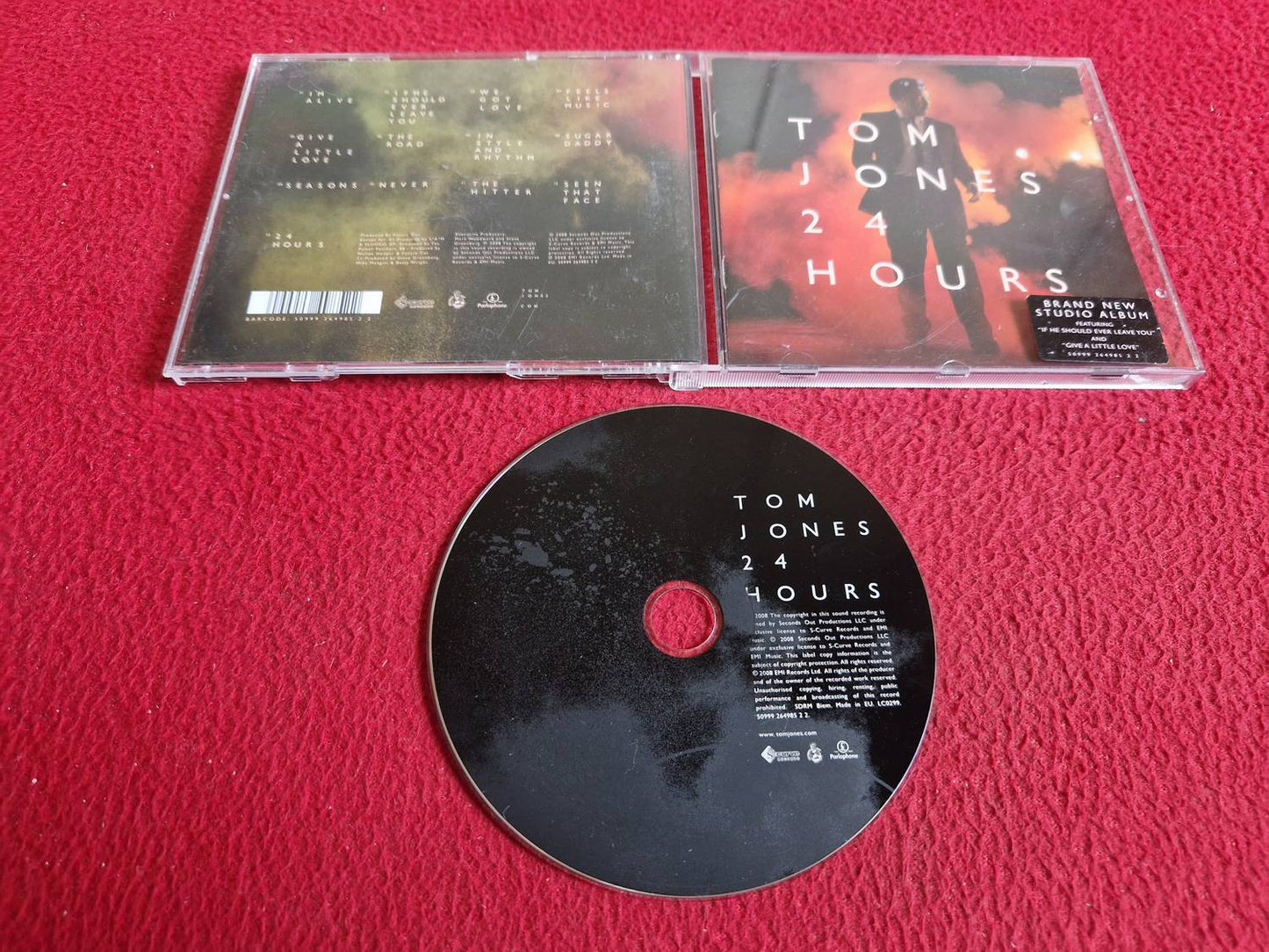 TOM JONES 24 HOURS CD