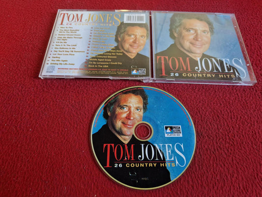 TOM JONES 26 COUNTRY HITS CD