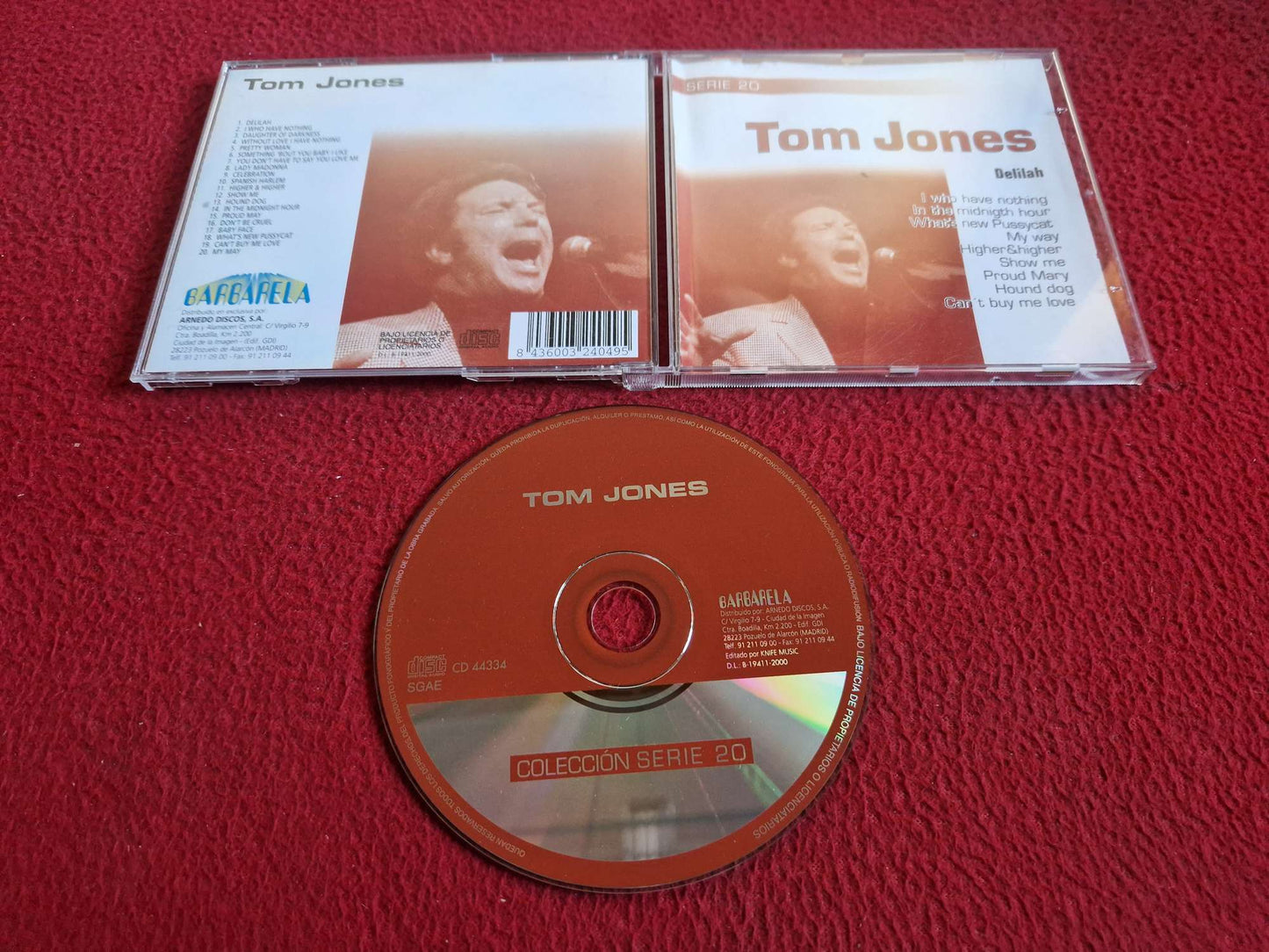 TOM JONES DELILAH CD