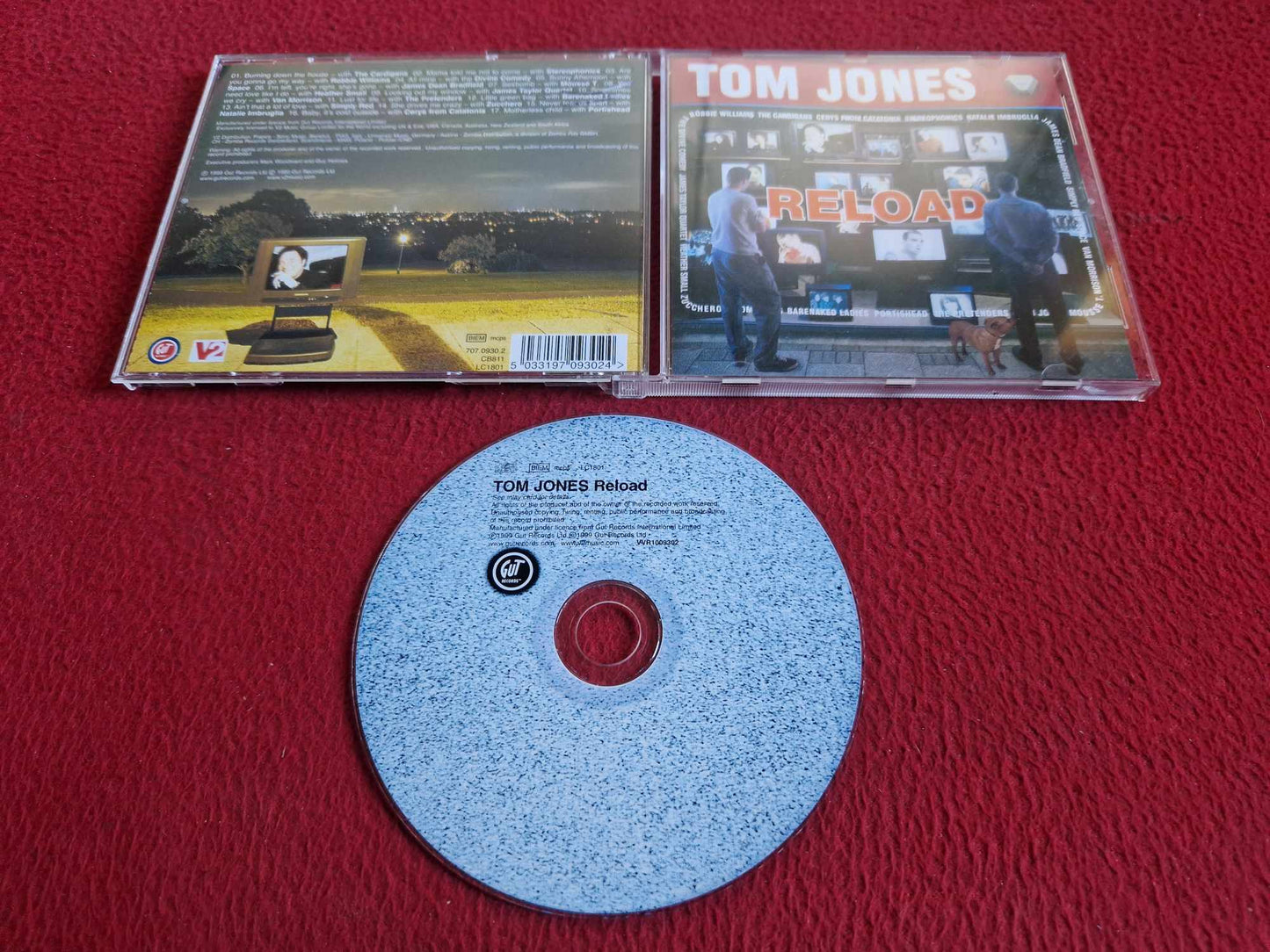 TOM JONES RELOAD CD