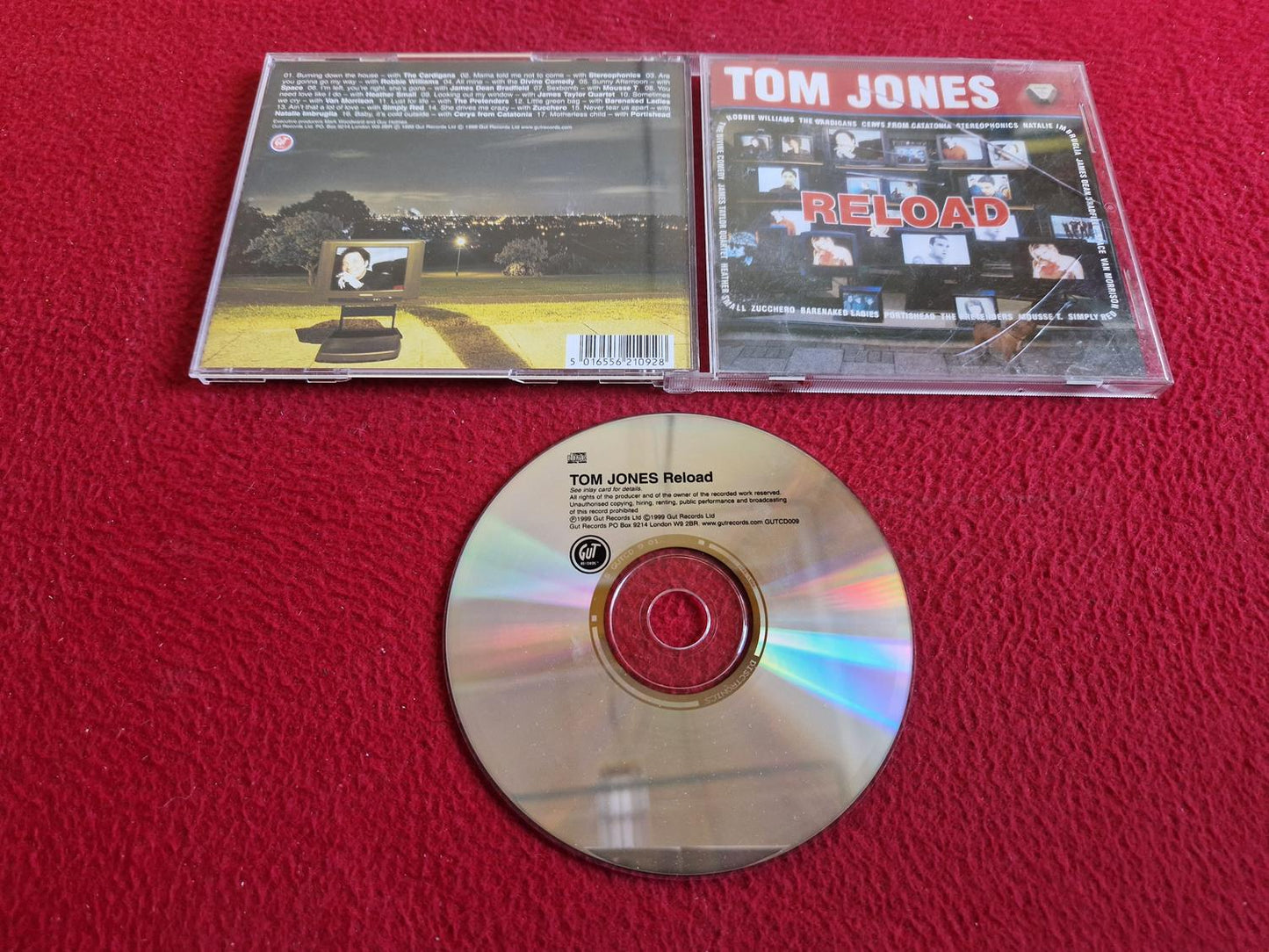 TOM JONES RELOAD CD