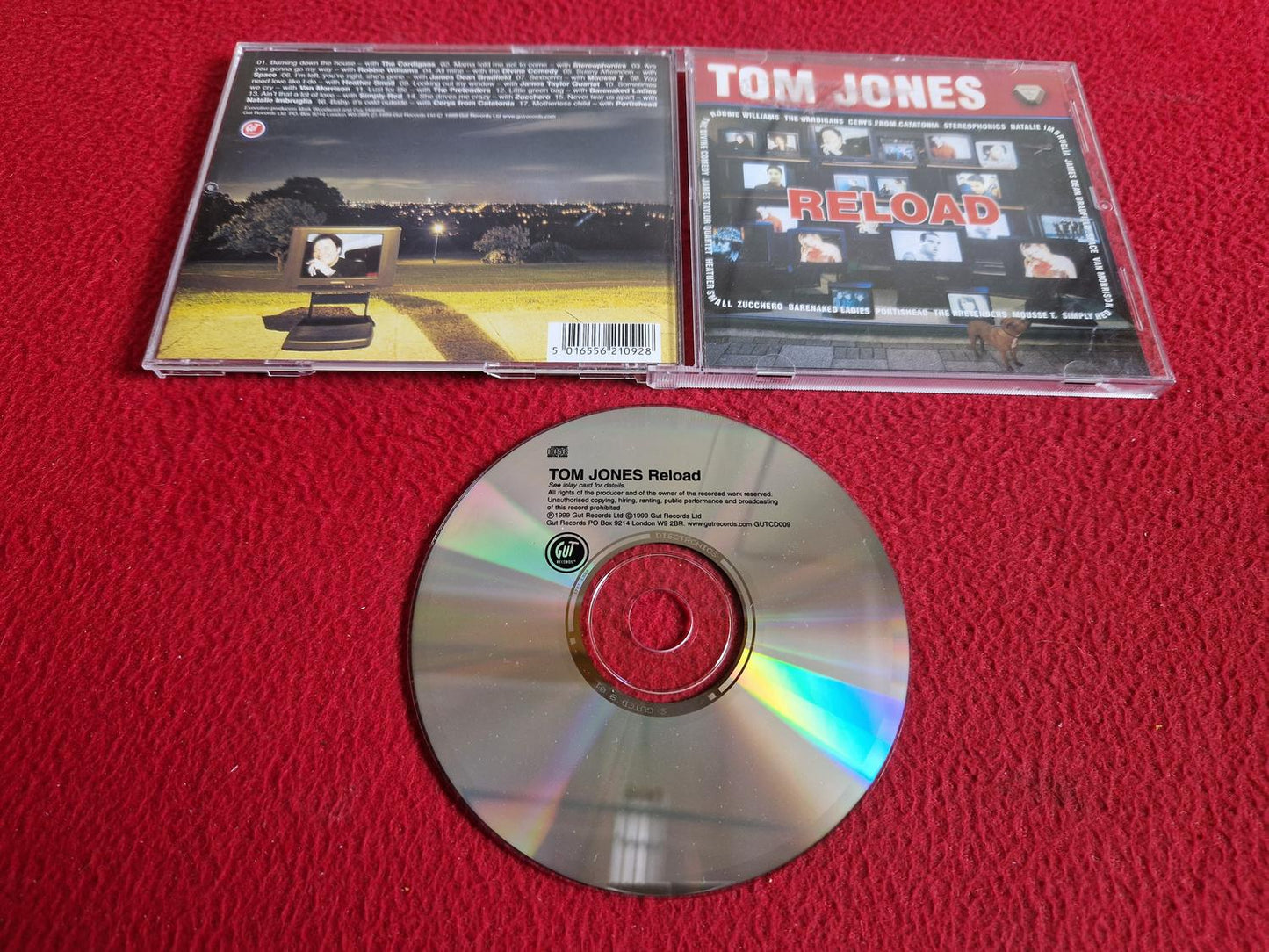 TOM JONES RELOAD CD