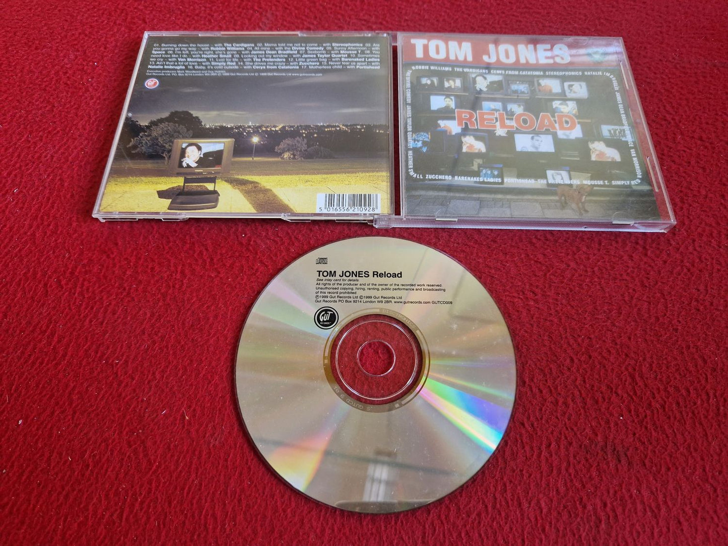 TOM JONES RELOAD CD