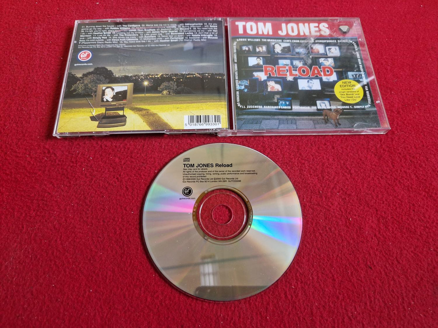 TOM JONES RELOAD till CD