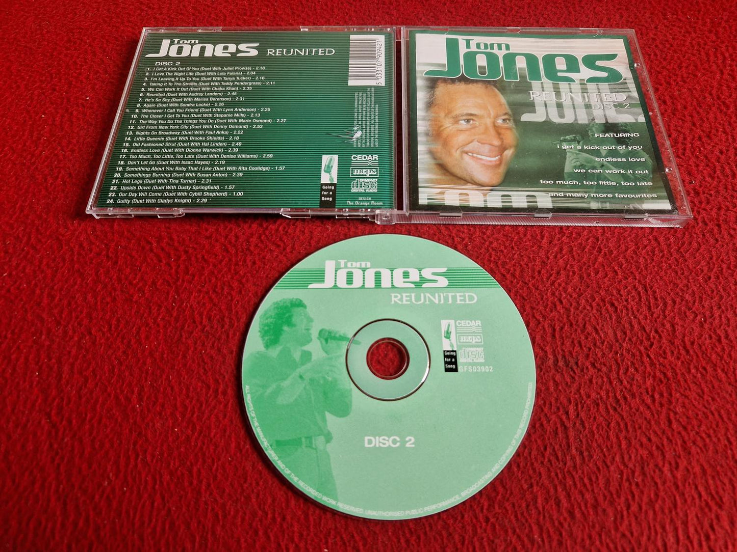 TOM JONES REUNITED DISC 2 CD