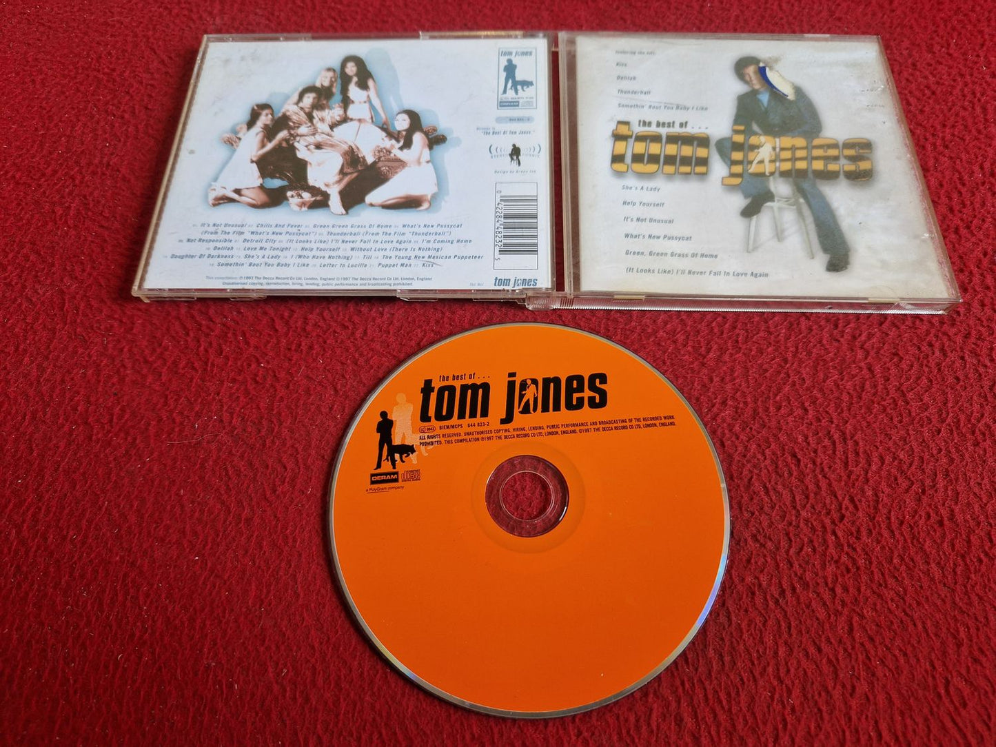 TOM JONES THE BEST OF... CD
