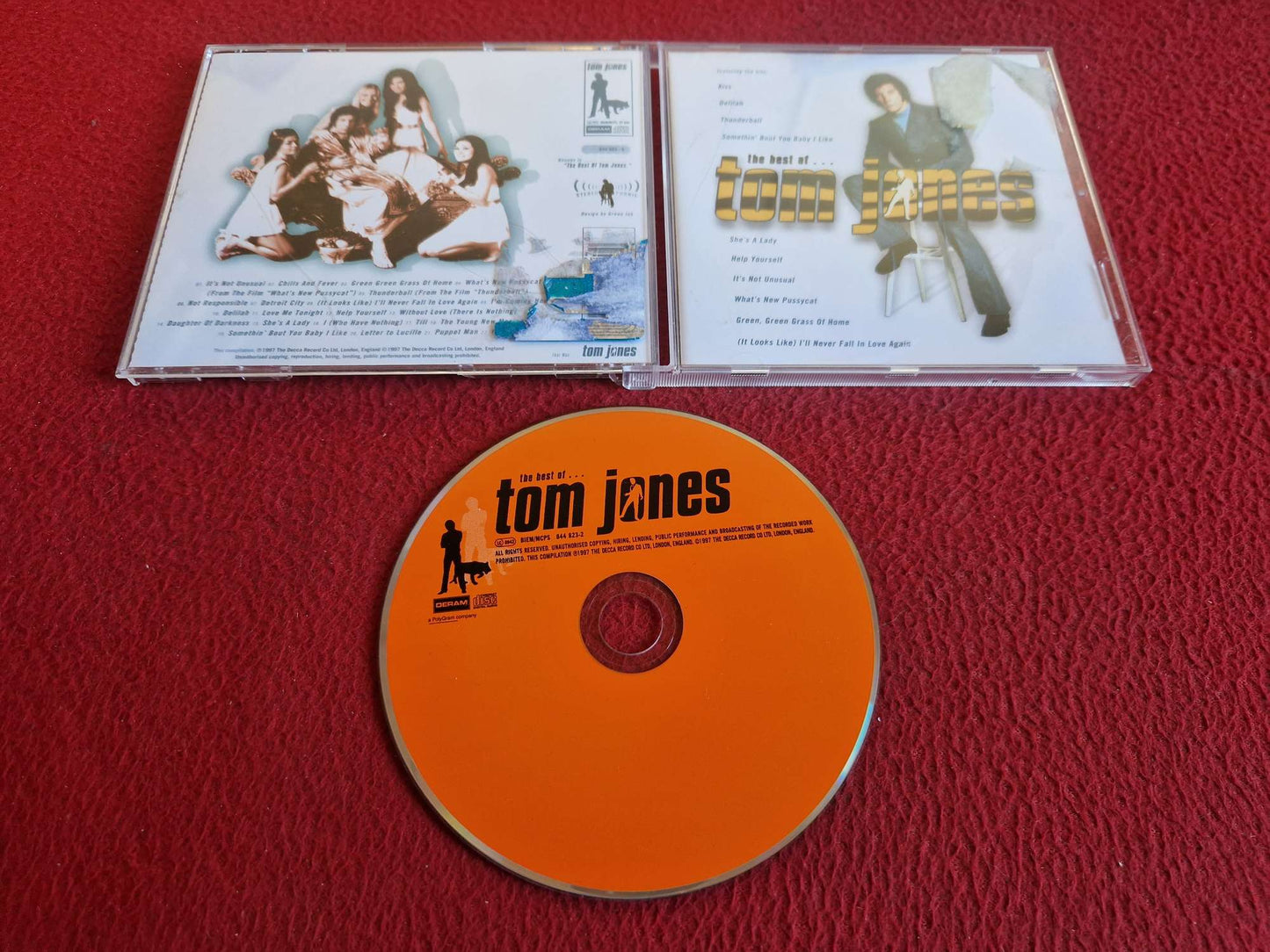 TOM JONES THE BEST OF... CD