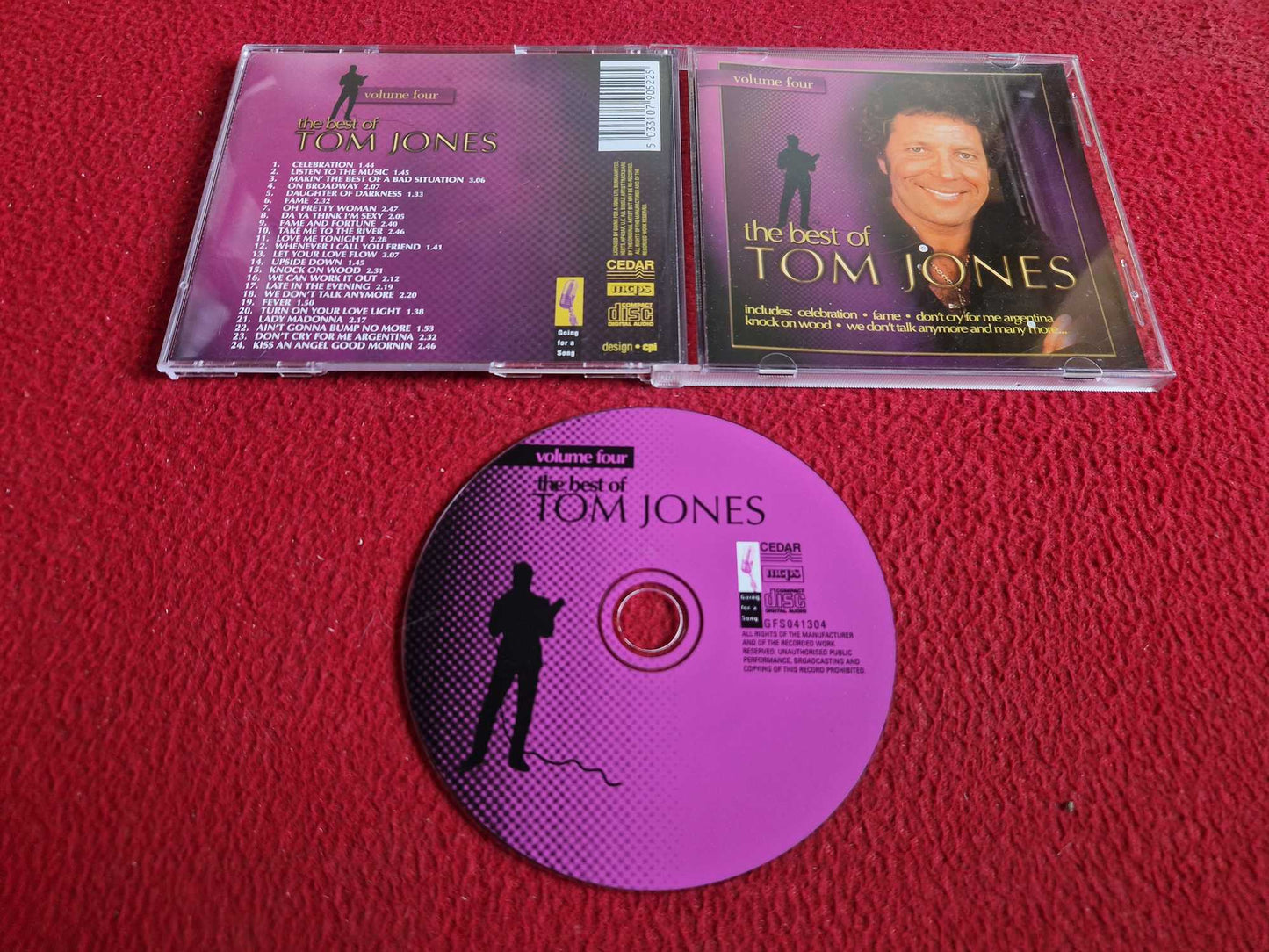 TOM JONES THE BEST OF VOL 4 CD