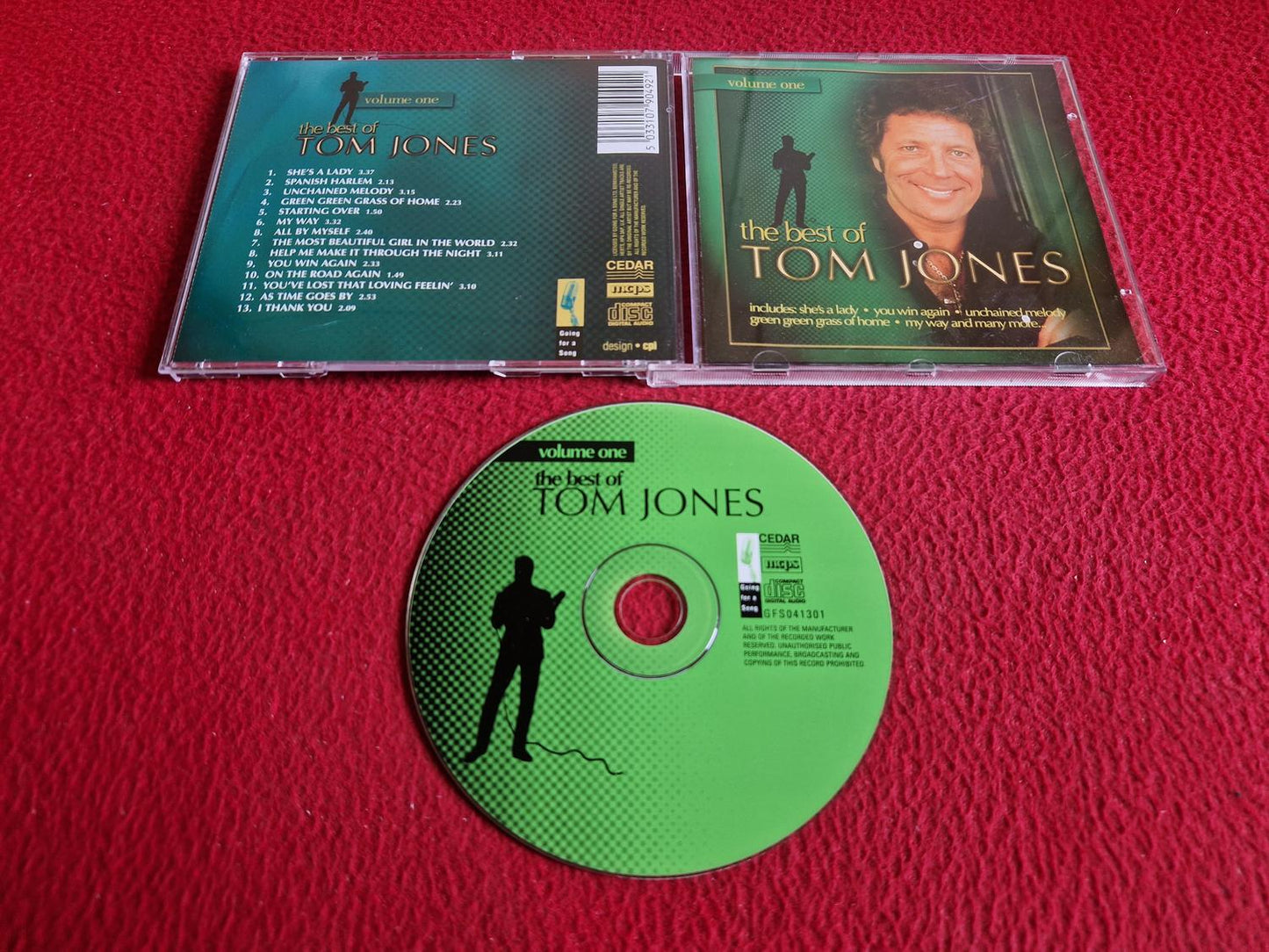 TOM JONES THE BEST OF VOLUME ONE CD