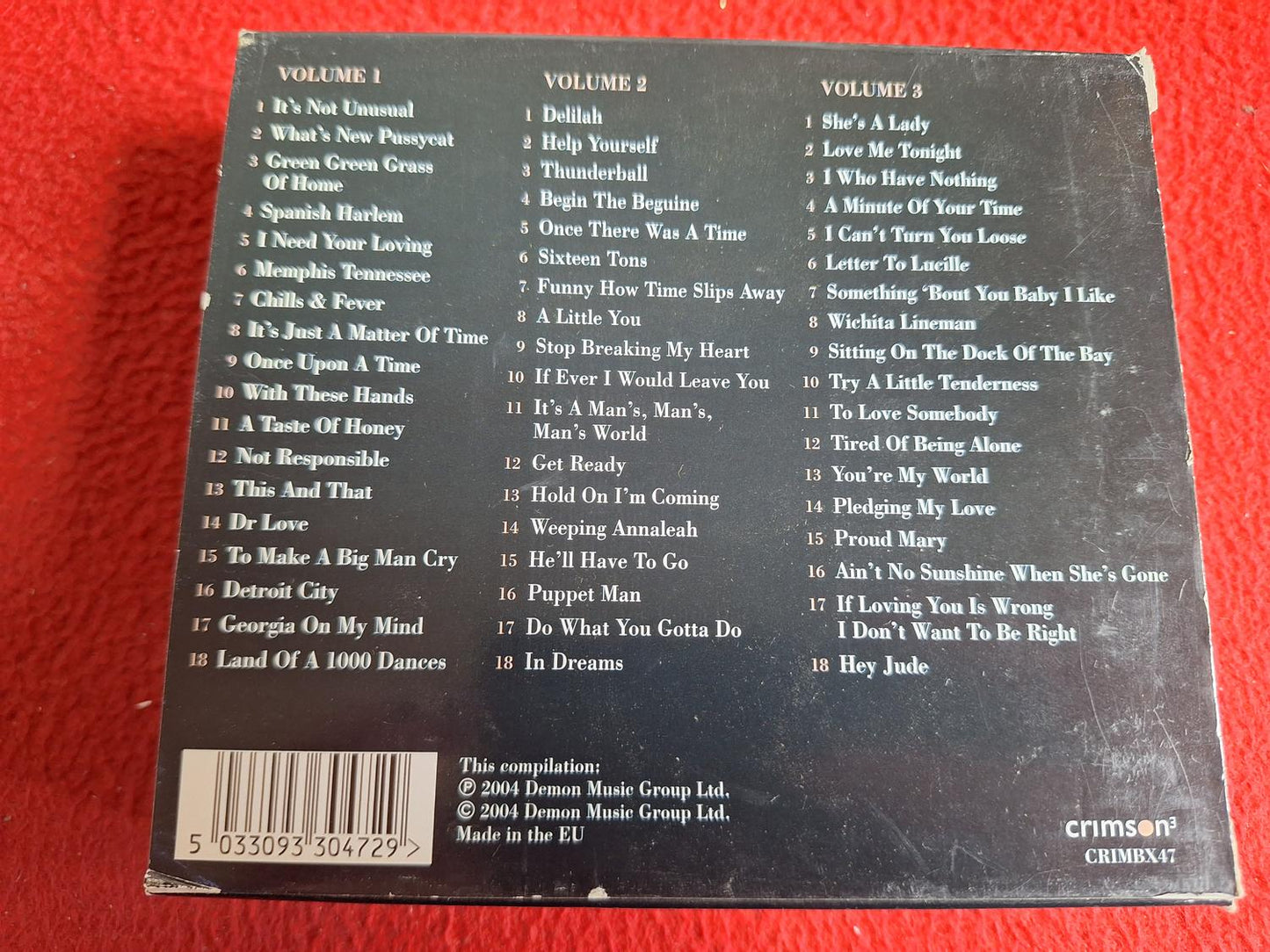 TOM JONES THE CLASSIC CD BOX