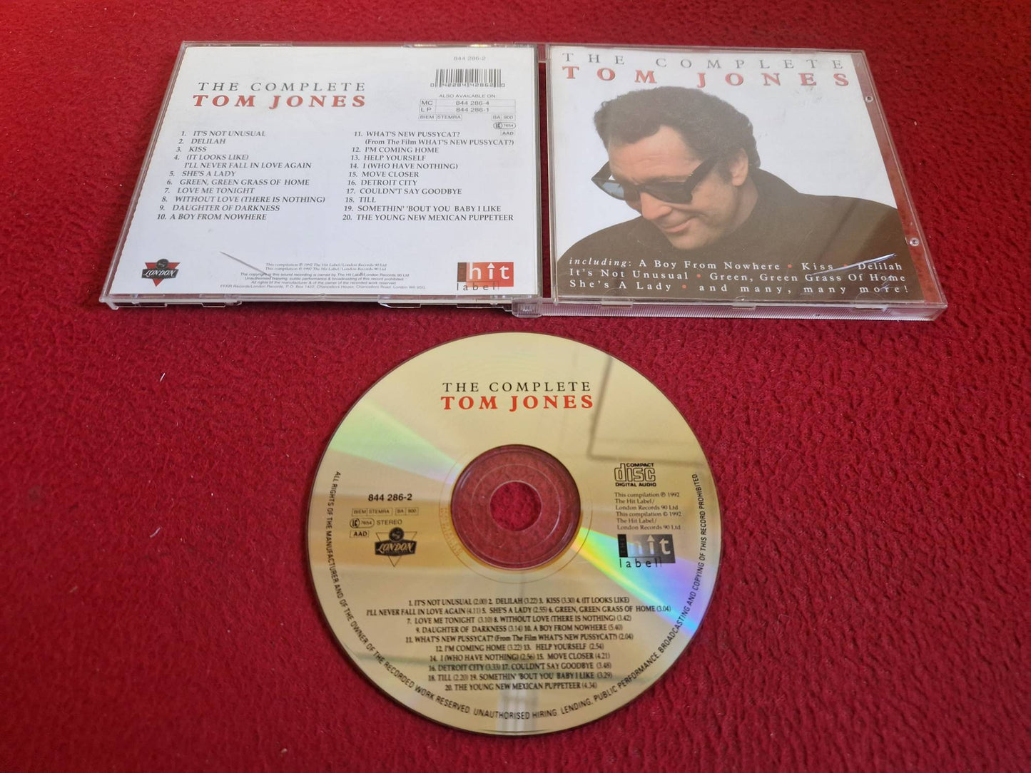 TOM JONES THE COMPLETE CD