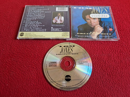 TOM JONES THE GREATEST HITS CD