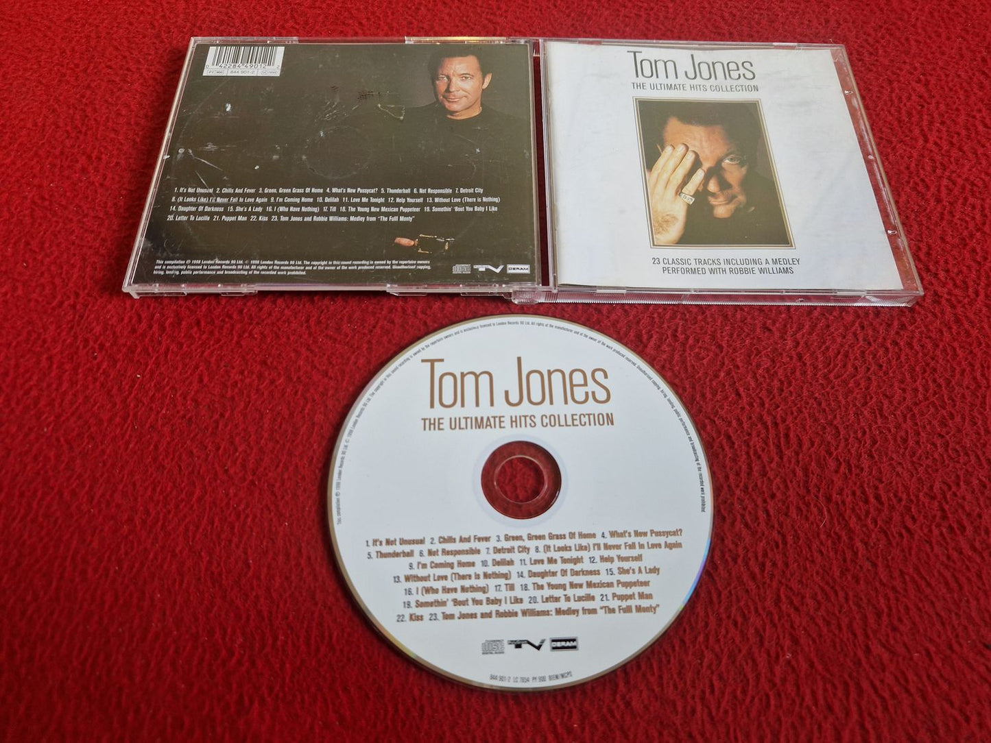 TOM JONES THE ULTIMATE HITS COLLECTION CD