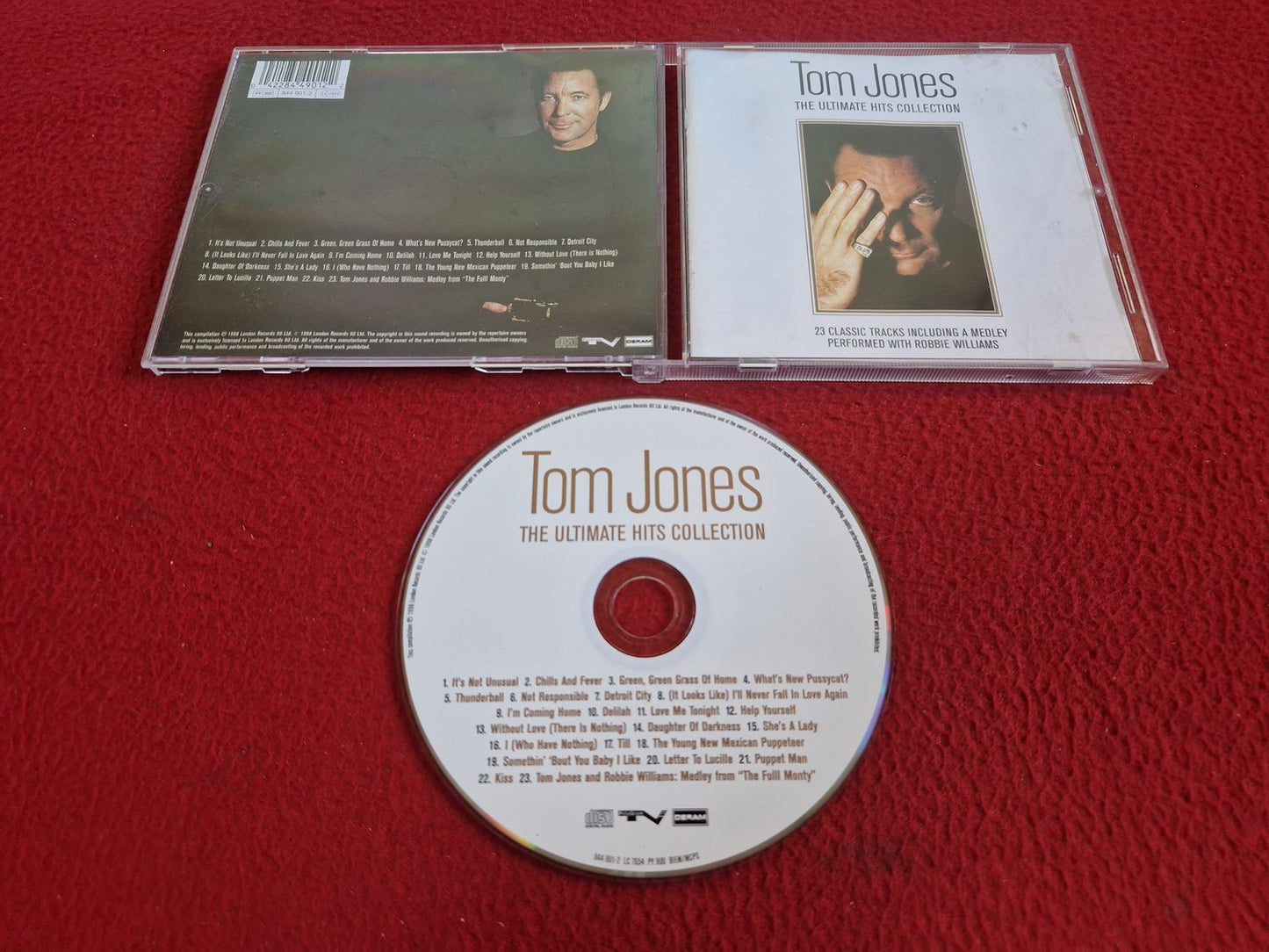 TOM JONES THE ULTIMATE HITS COLLECTION CD