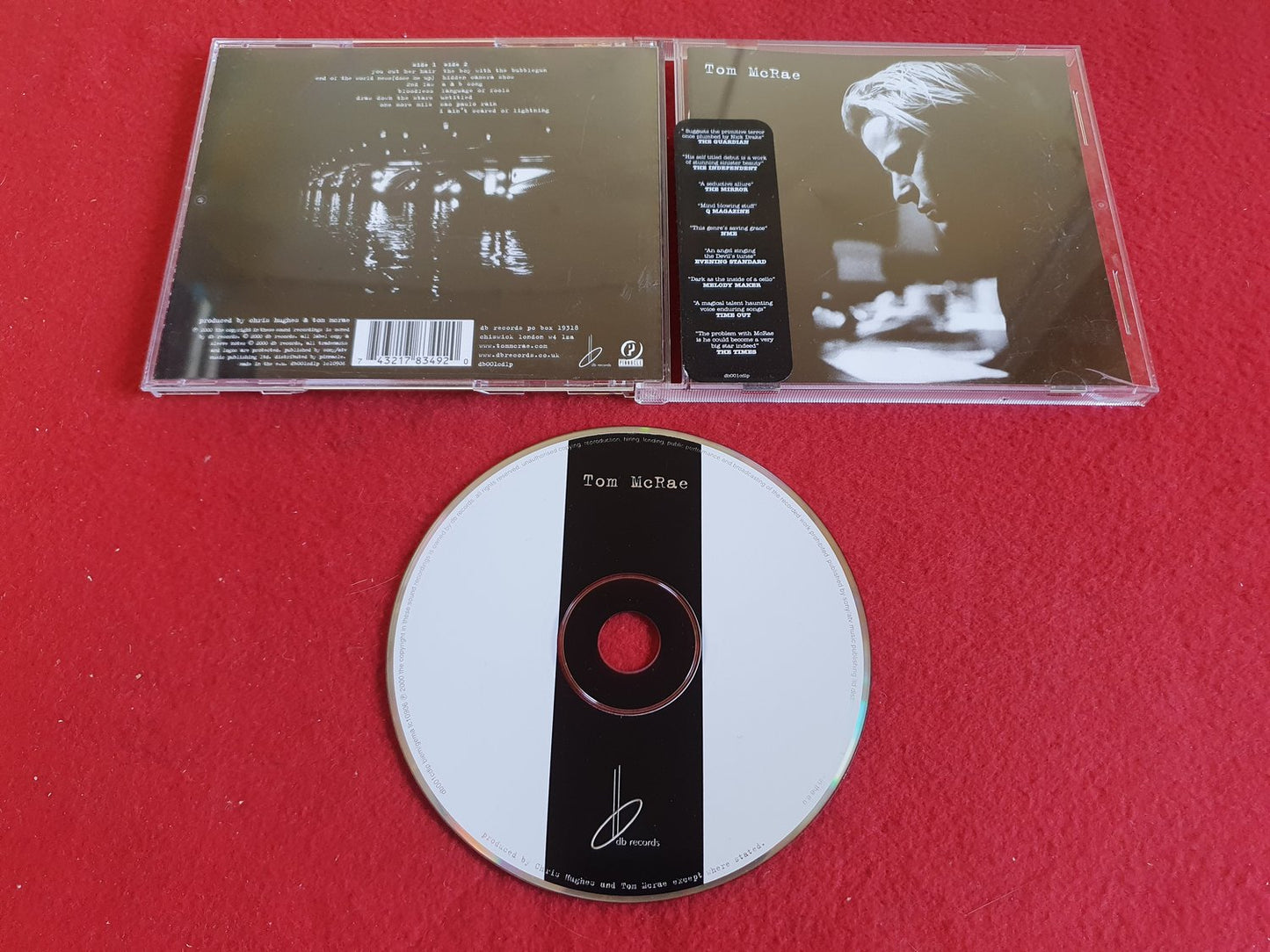 TOM MCRAE - TOM MCRAE till CD