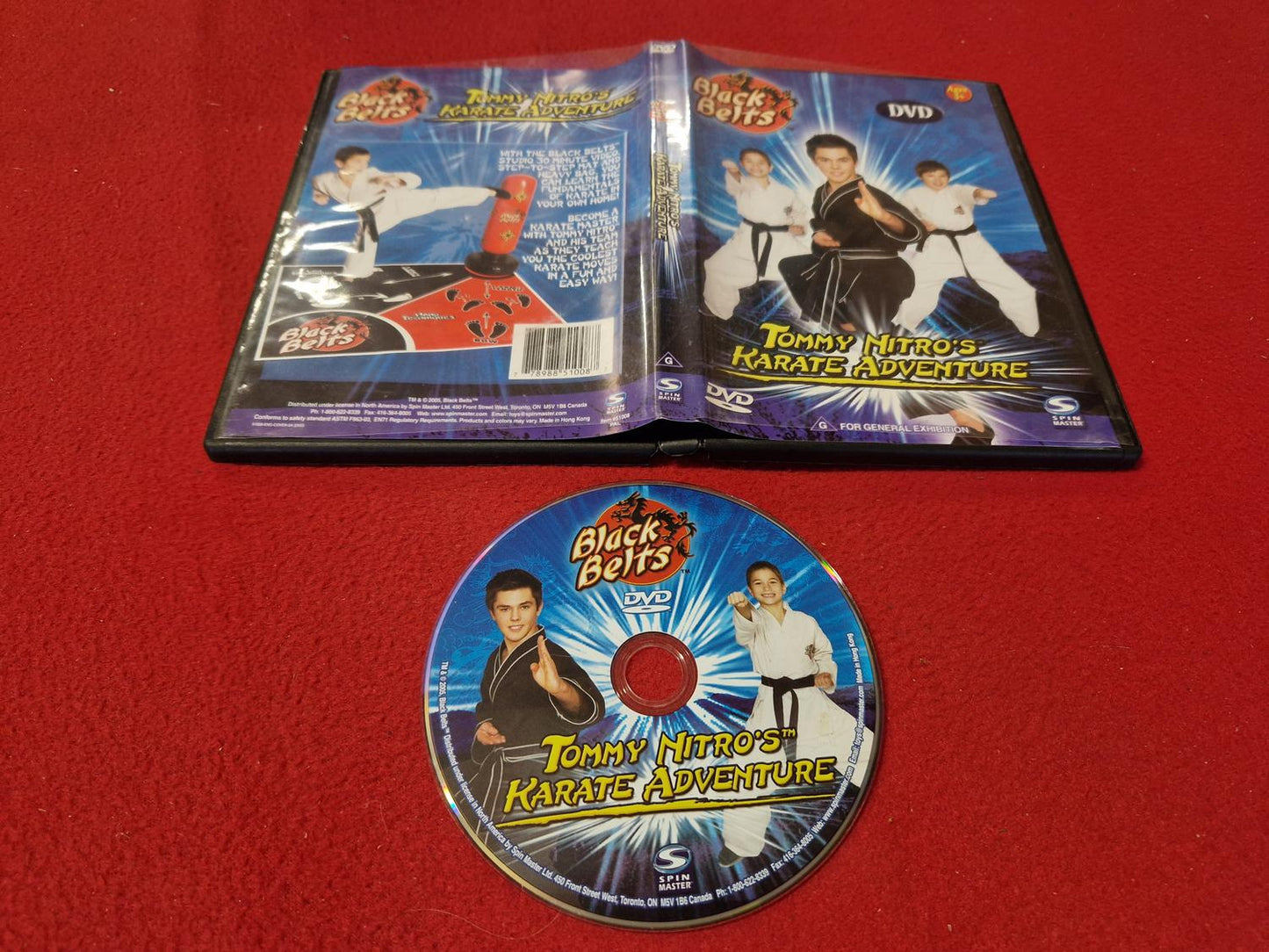 TOMMY NITROS KARATE ADVENTURE till DVD