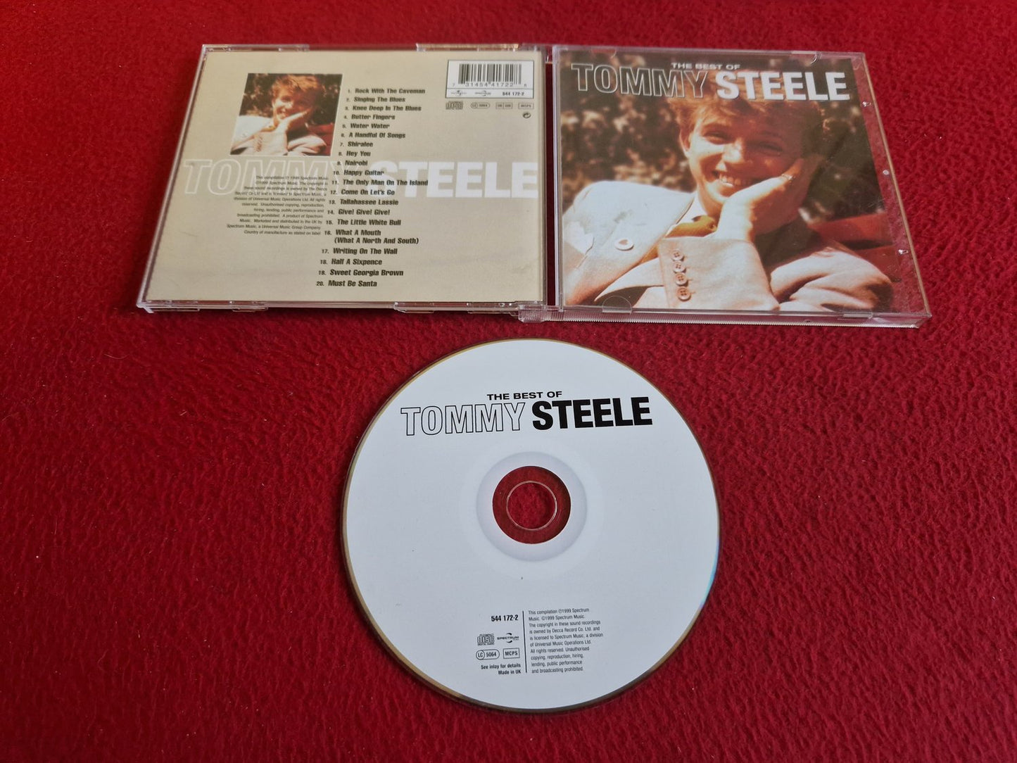 TOMMY STEELE THE BEST OF TOMMY STEELE CD