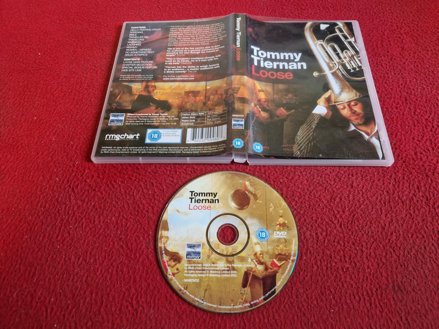 TOMMY TIERNAN LOOSE DVD