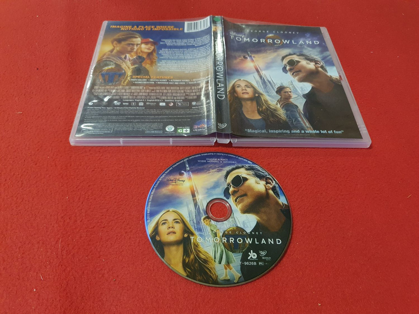 TOMORROWLAND till DVD
