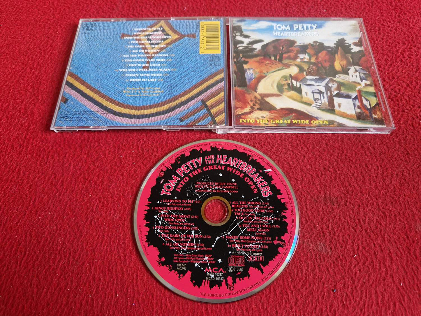 TOM PETTY HEARTBREAKERS INTO THE GREAT WIDE OPEN CD