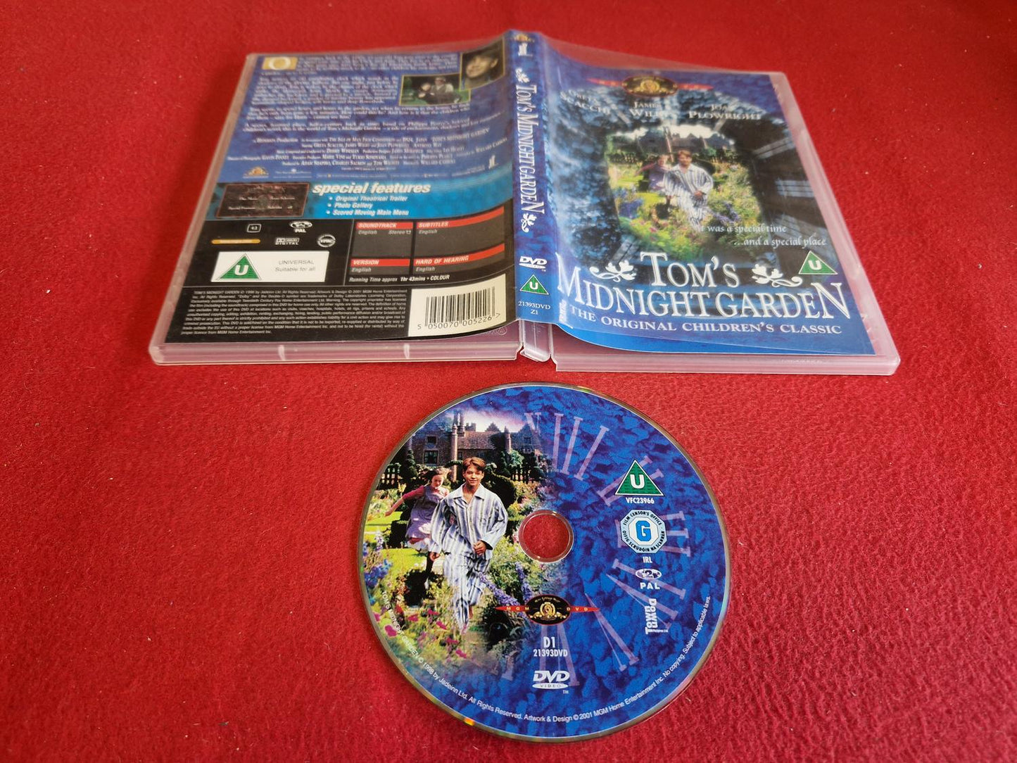 TOMS MIDNIGHT GARDEN till DVD