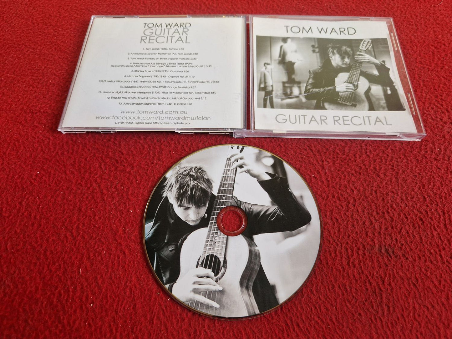 TOM WARD GUITAR RECITAL CD