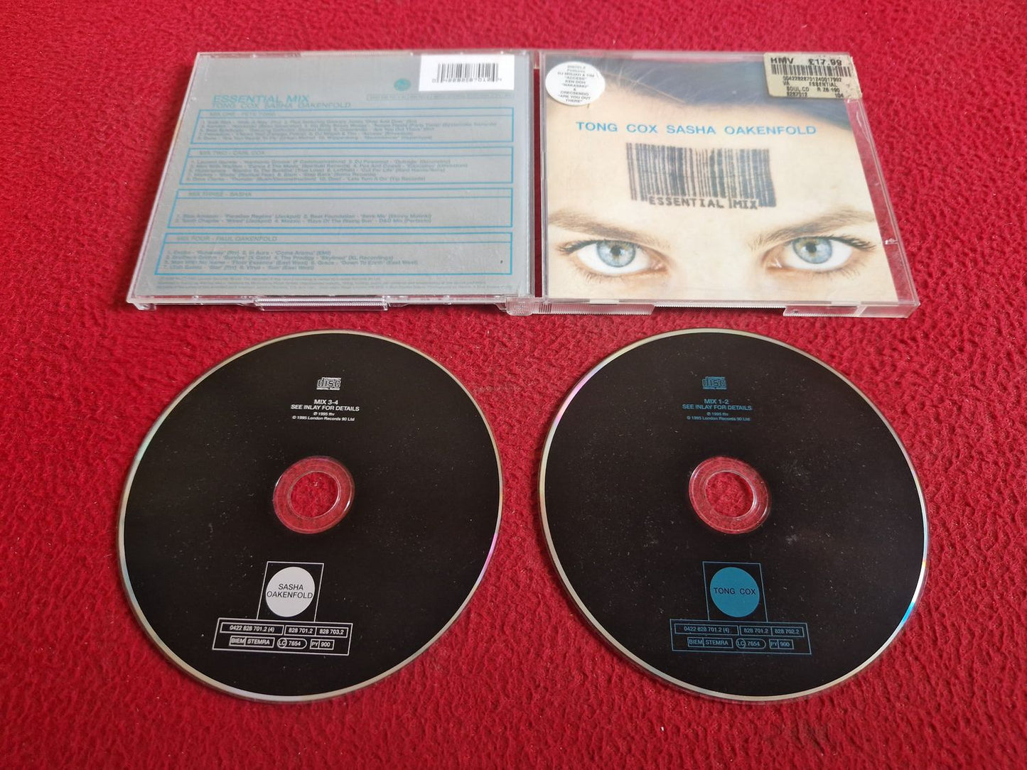 TONG / COX / SASHA / OAKENFOLD - ESSENTIAL MIX CD