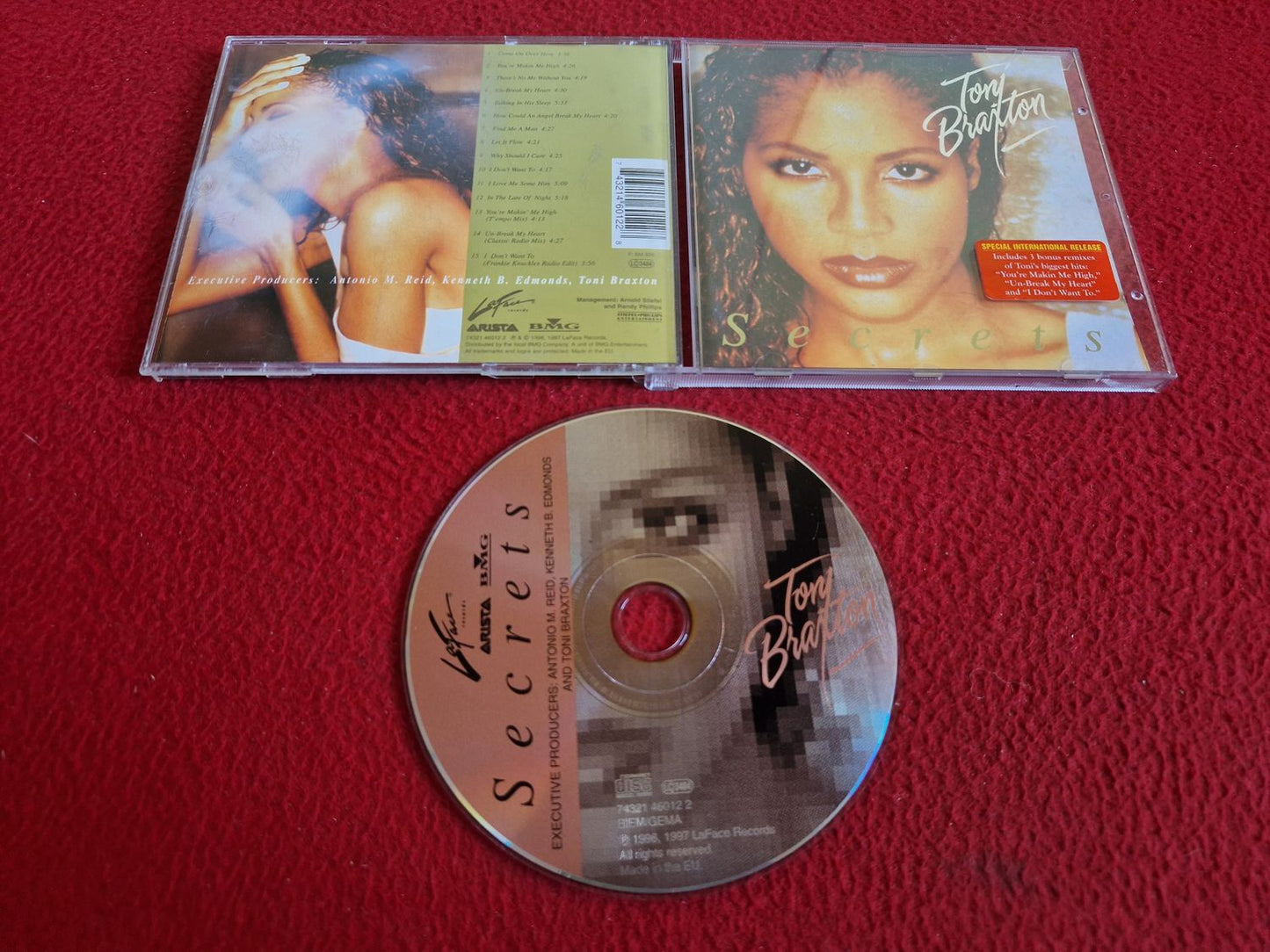 TONI BRAXTON SECRETS CD