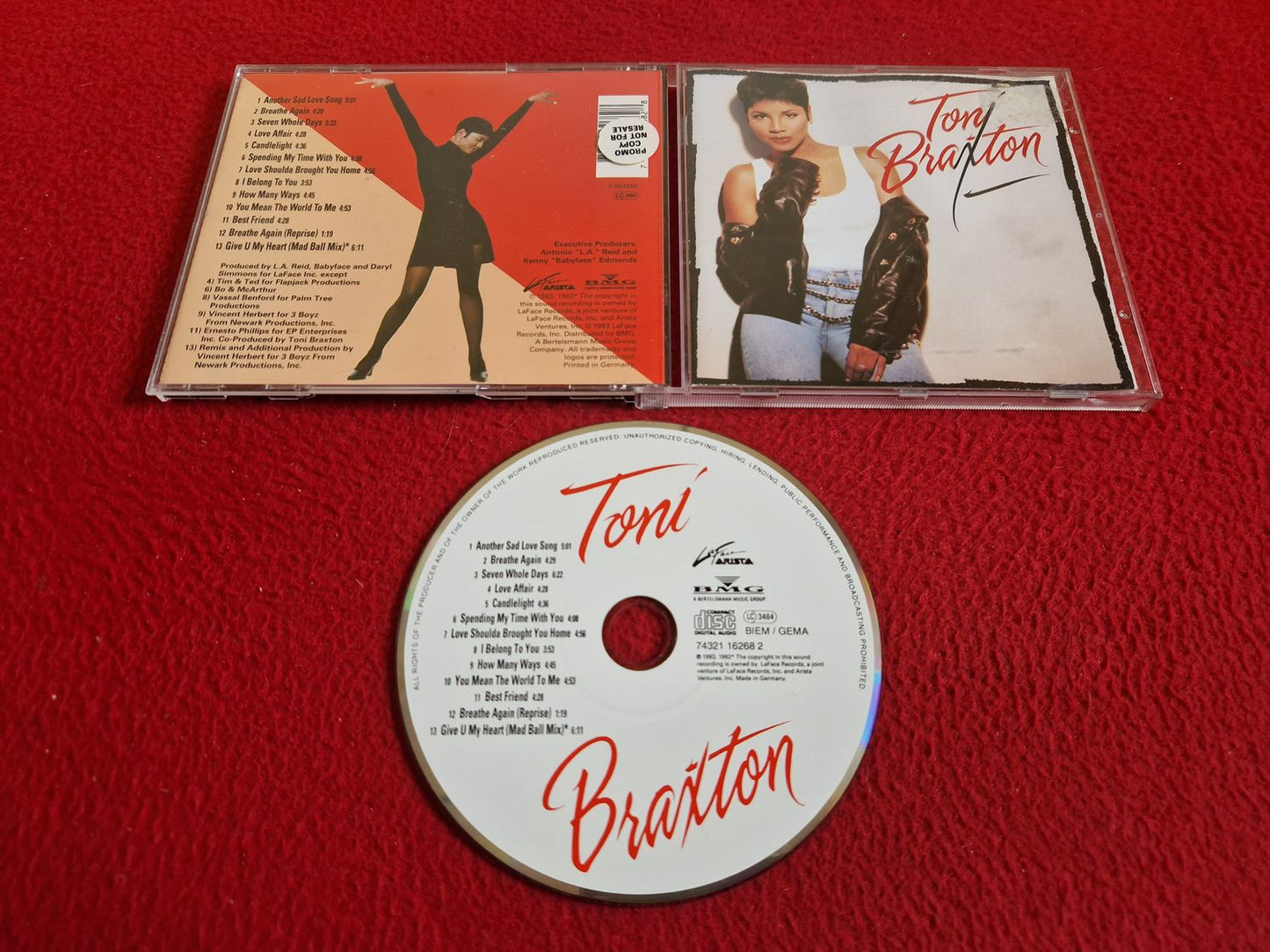 TONI BRAXTON - TONI BRAXTON CD