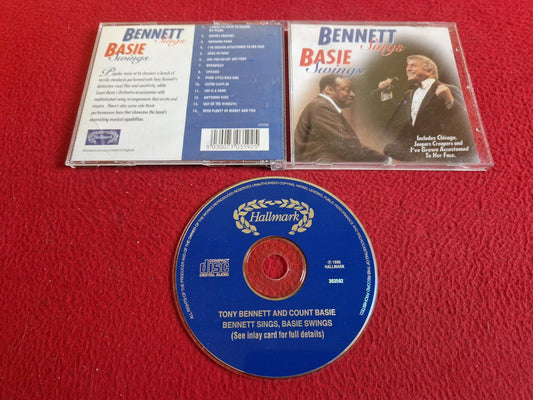 TONY BENNETT AND COUNT BASIE BENNETT SINGS BASIE SWINGS CD