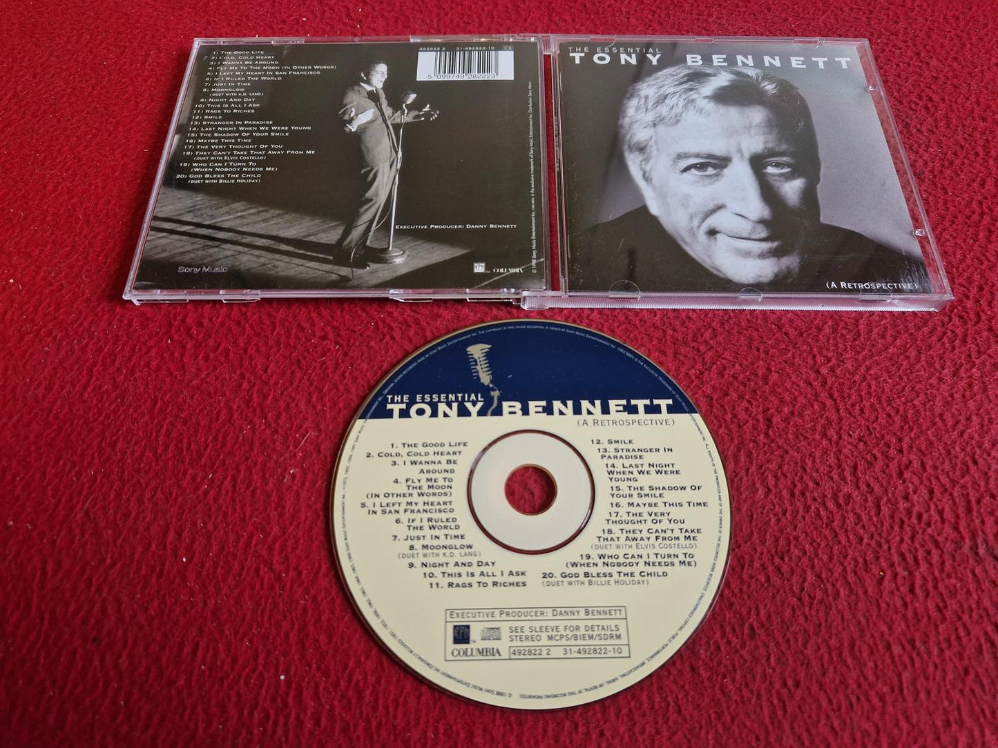 TONY BENNETT (A RETROSPECTIVE) THE ESSENTIAL CD