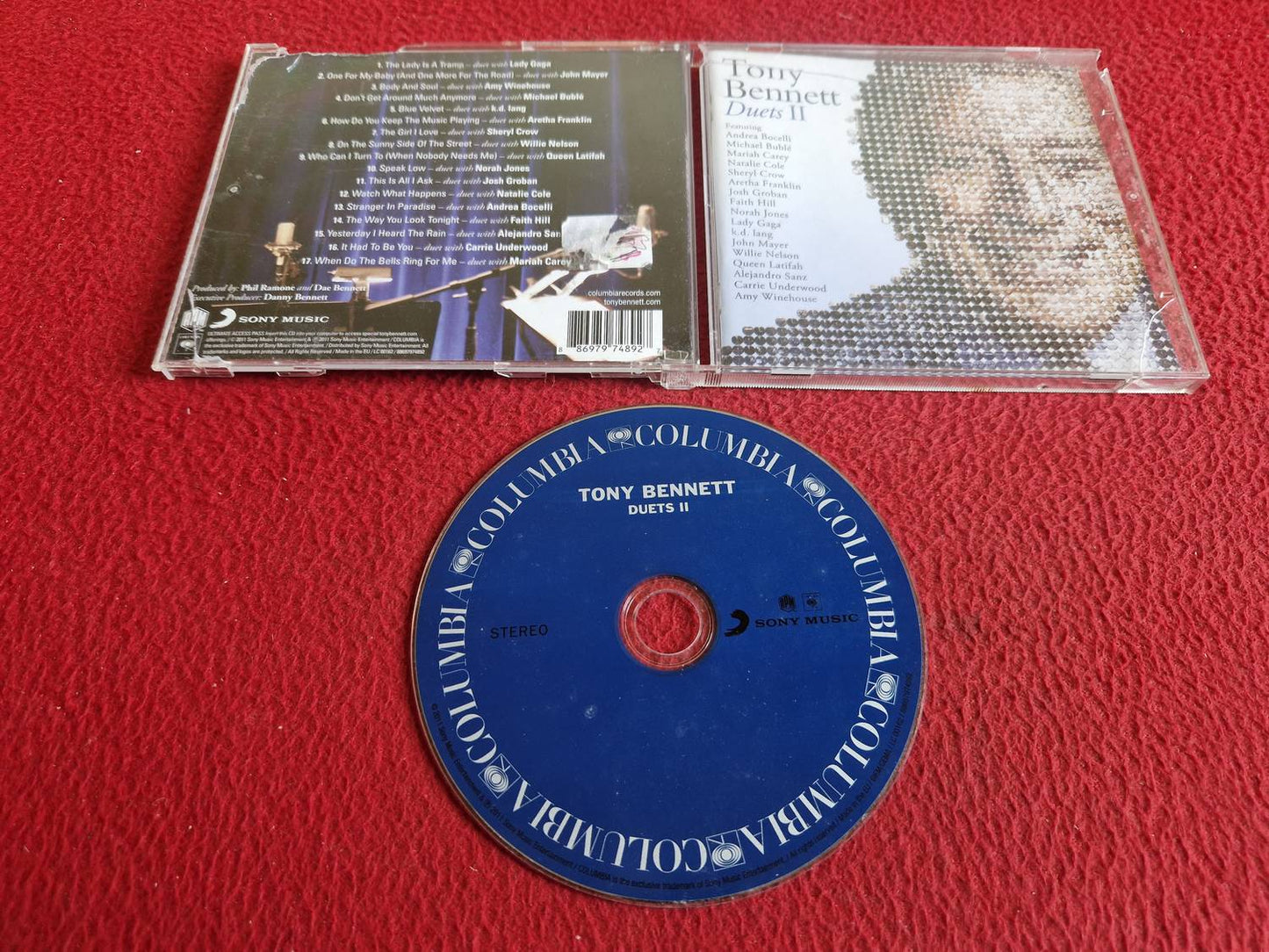 TONY BENNETT DUETS 2 CD