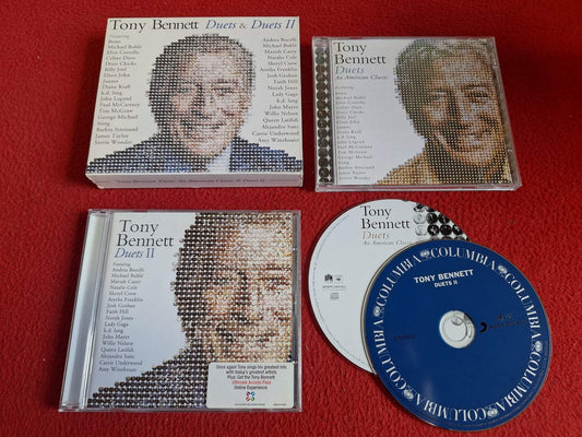 TONY BENNETT DUETS & DUETS II CD BOX