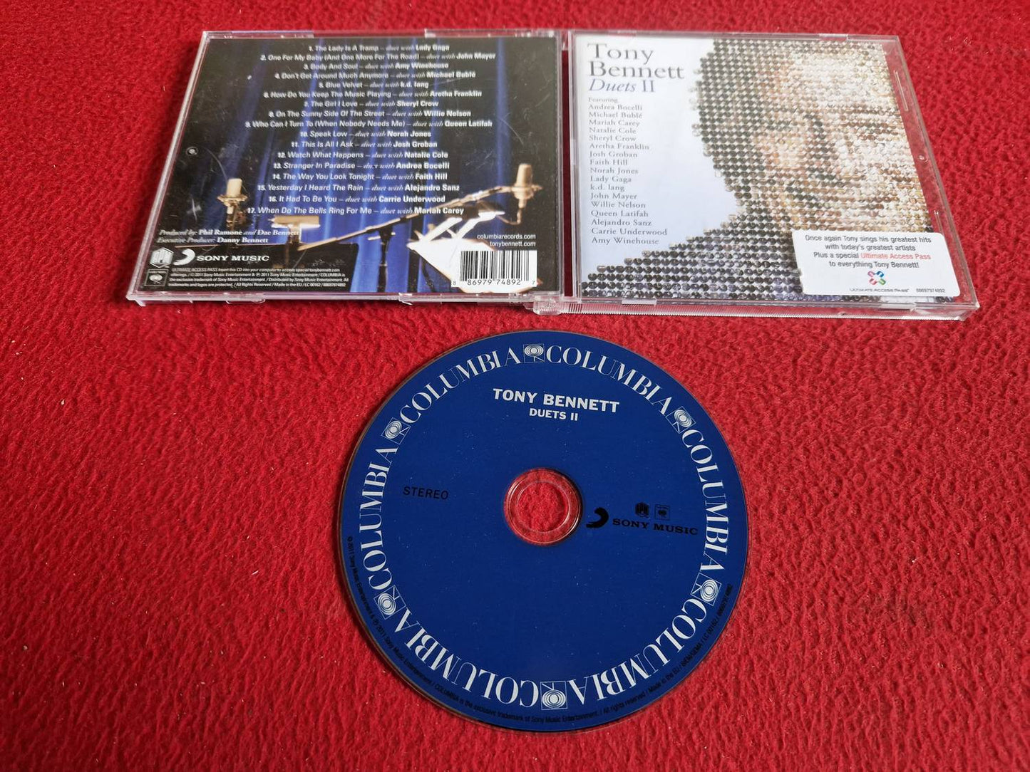 TONY BENNETT DUETS II CD
